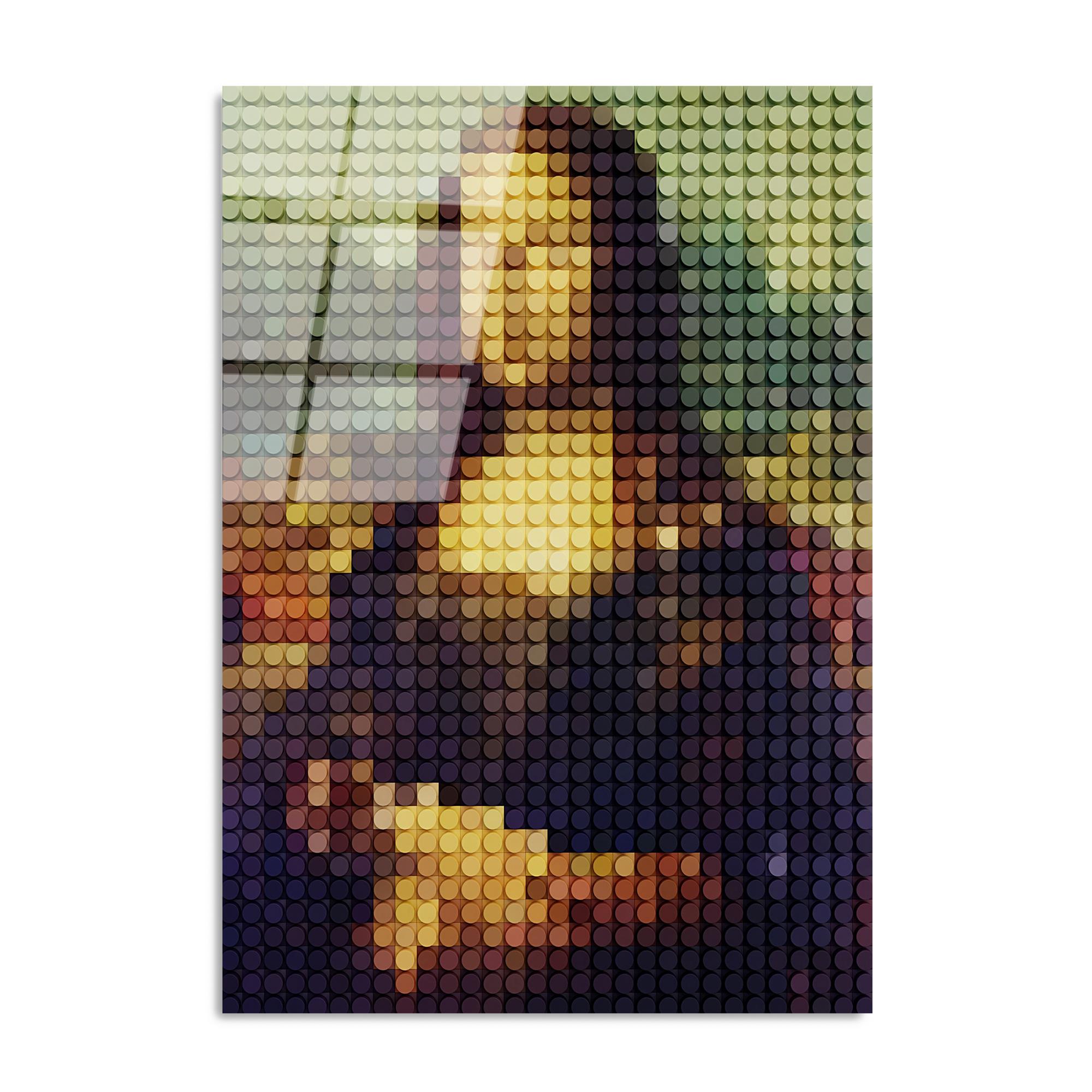 UV-137 Baskılı Cam Dikdörtgen Duvar Tablosu | ByLamp