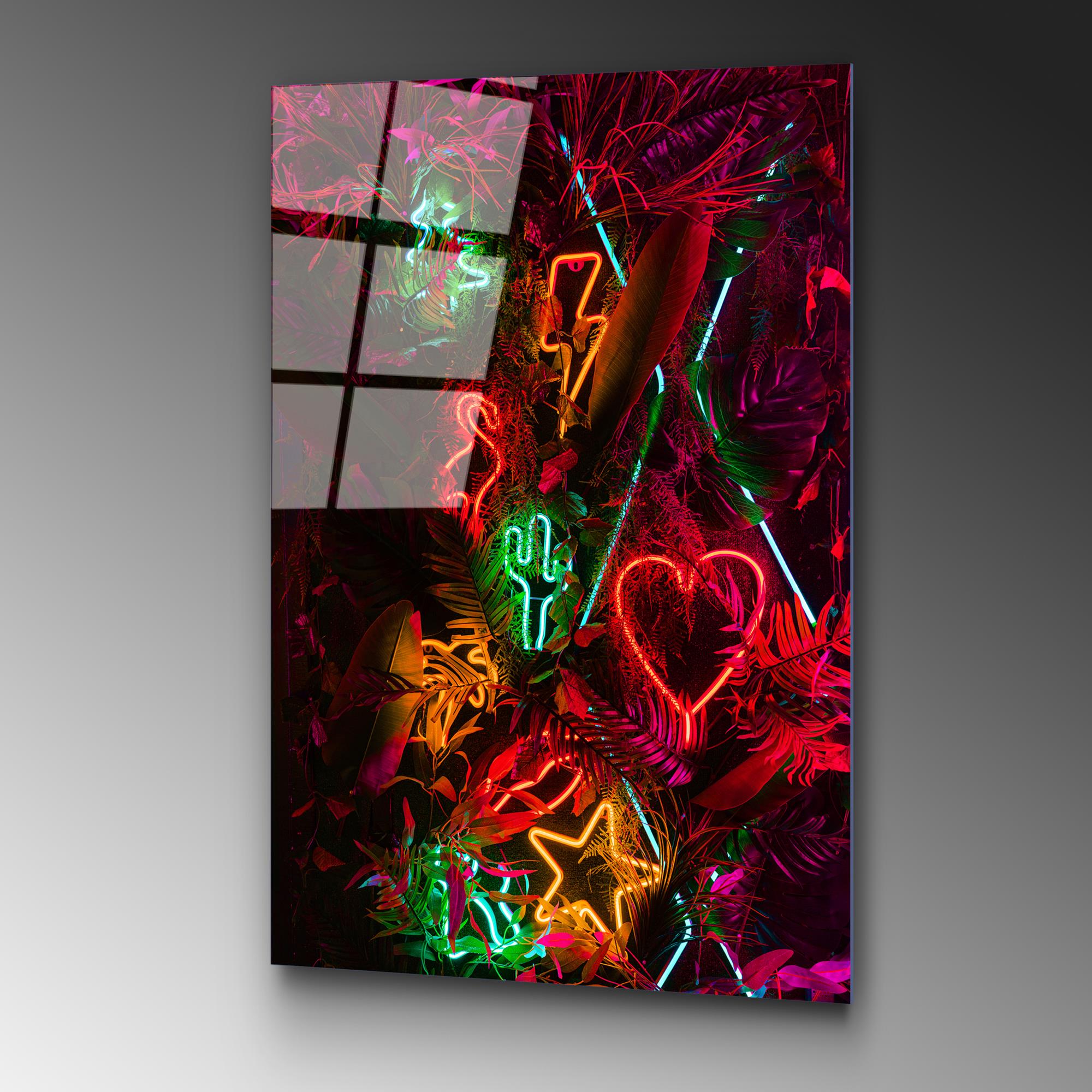 UV-138 Baskılı Cam Dikdörtgen Duvar Tablosu | ByLamp