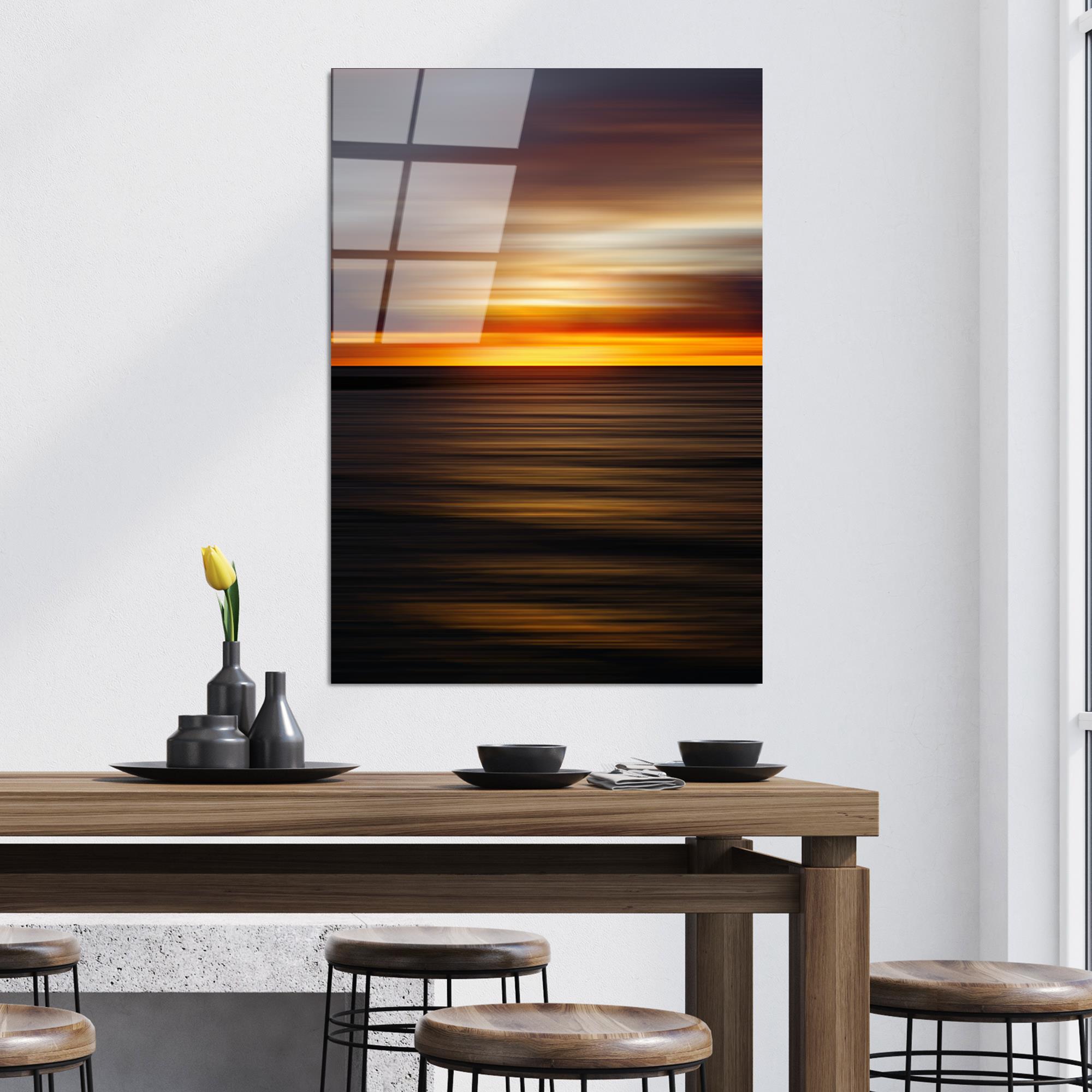 UV-139 Baskılı Cam Dikdörtgen Duvar Tablosu | ByLamp