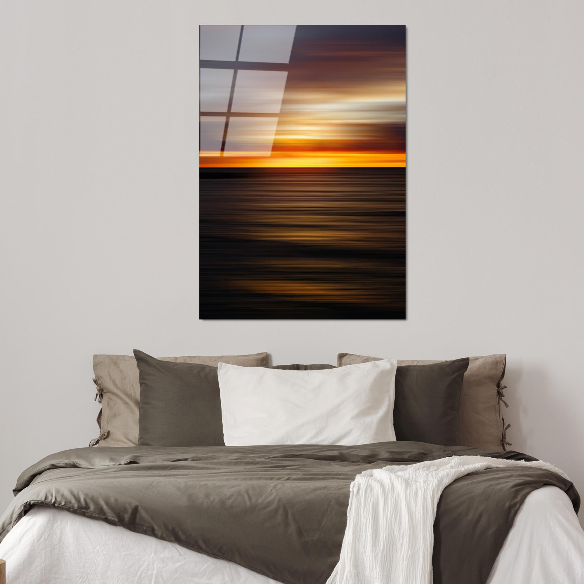 UV-139 Baskılı Cam Dikdörtgen Duvar Tablosu | ByLamp