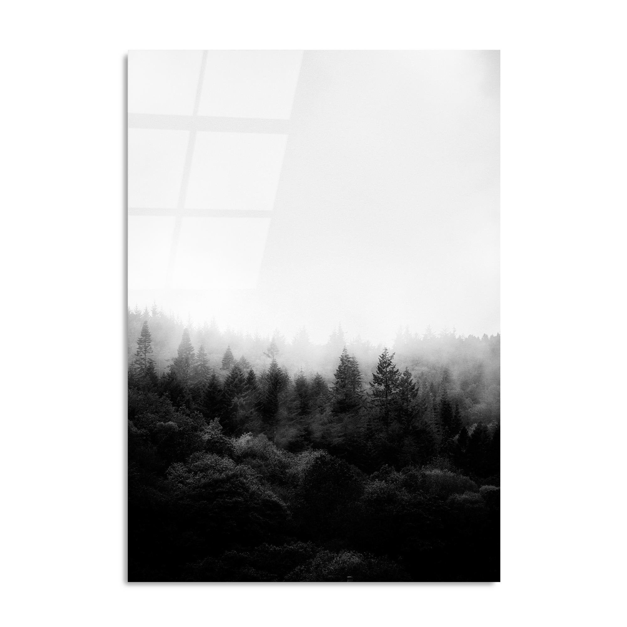 UV-142 Baskılı Cam Dikdörtgen Duvar Tablosu | ByLamp