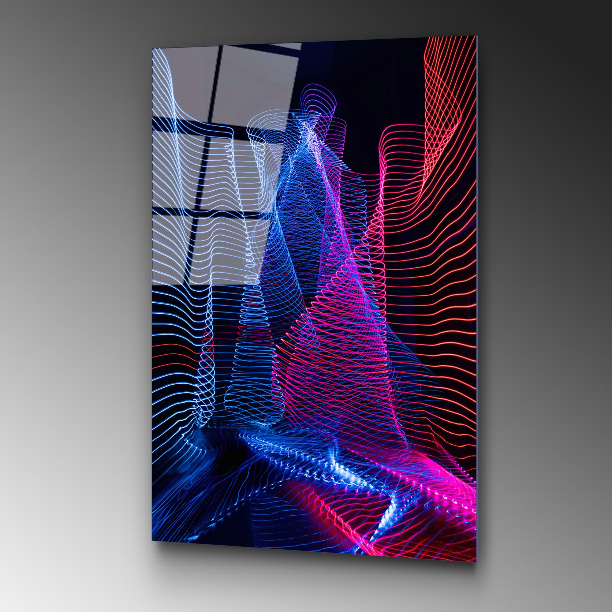 UV-143 Baskılı Cam Dikdörtgen Duvar Tablosu | ByLamp