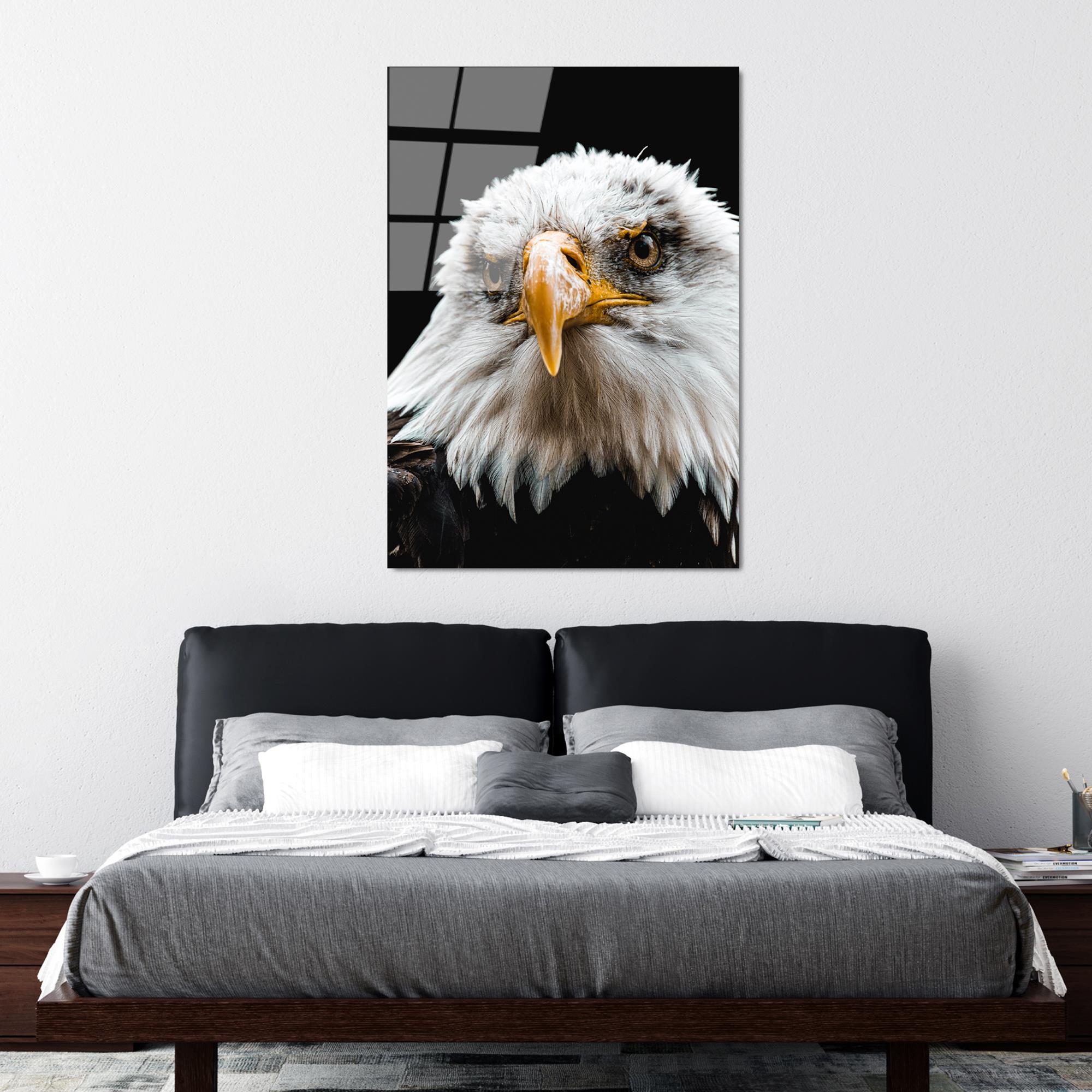 UV-144 Baskılı Cam Dikdörtgen Duvar Tablosu | ByLamp