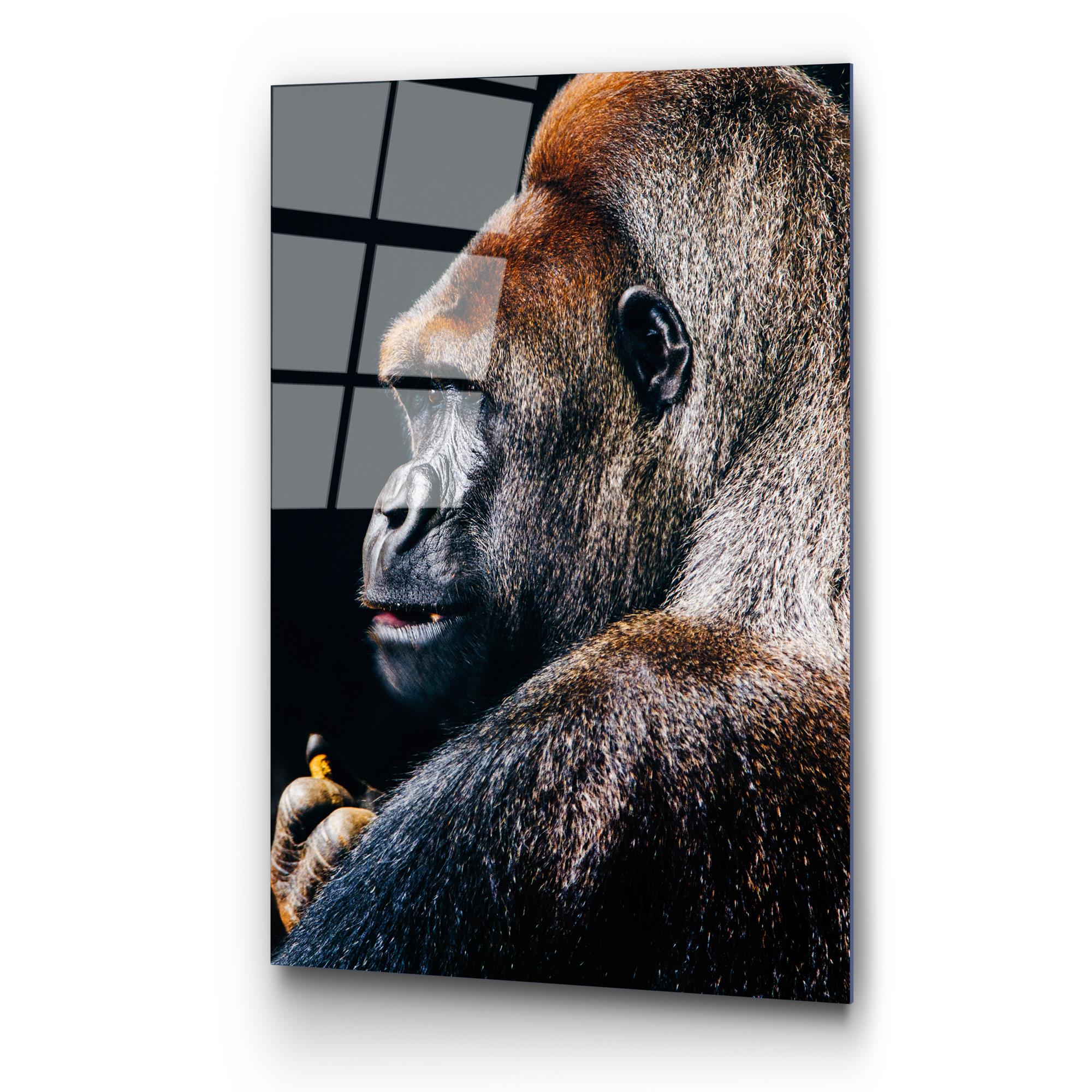 UV-145 Baskılı Cam Dikdörtgen Duvar Tablosu | ByLamp