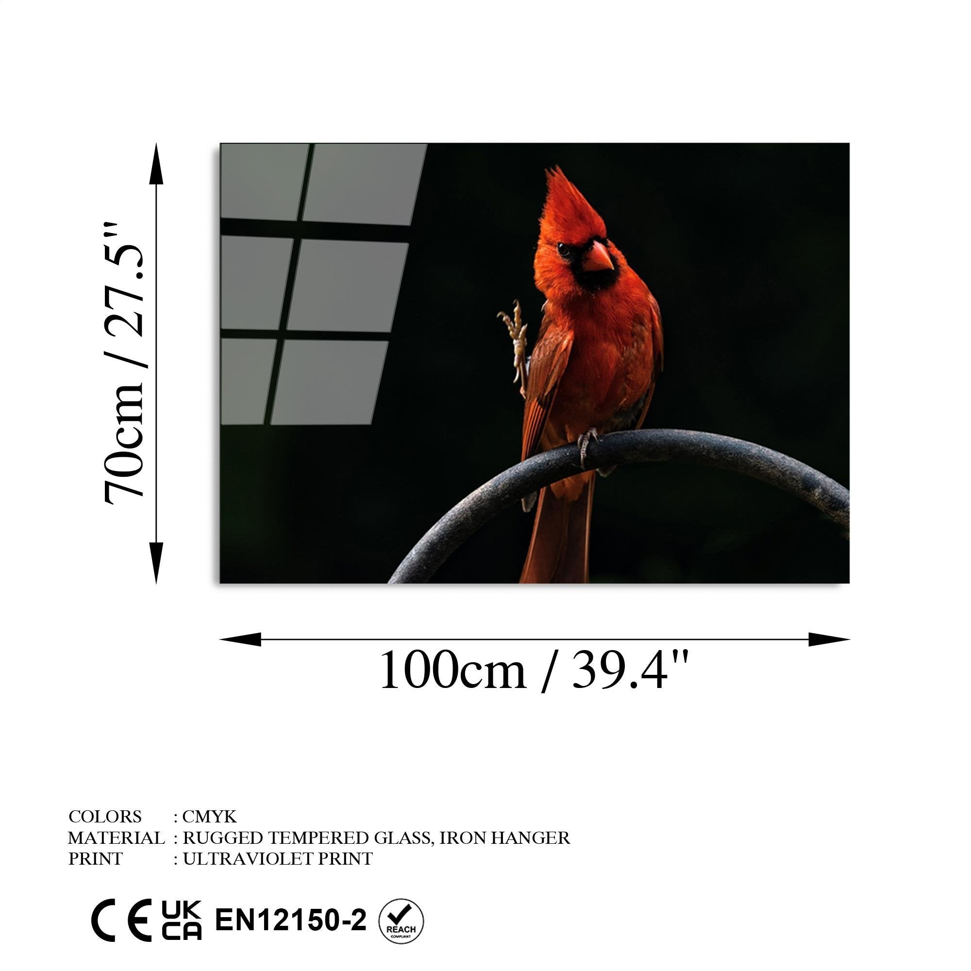 UV-146 Baskılı Cam Dikdörtgen Duvar Tablosu | ByLamp