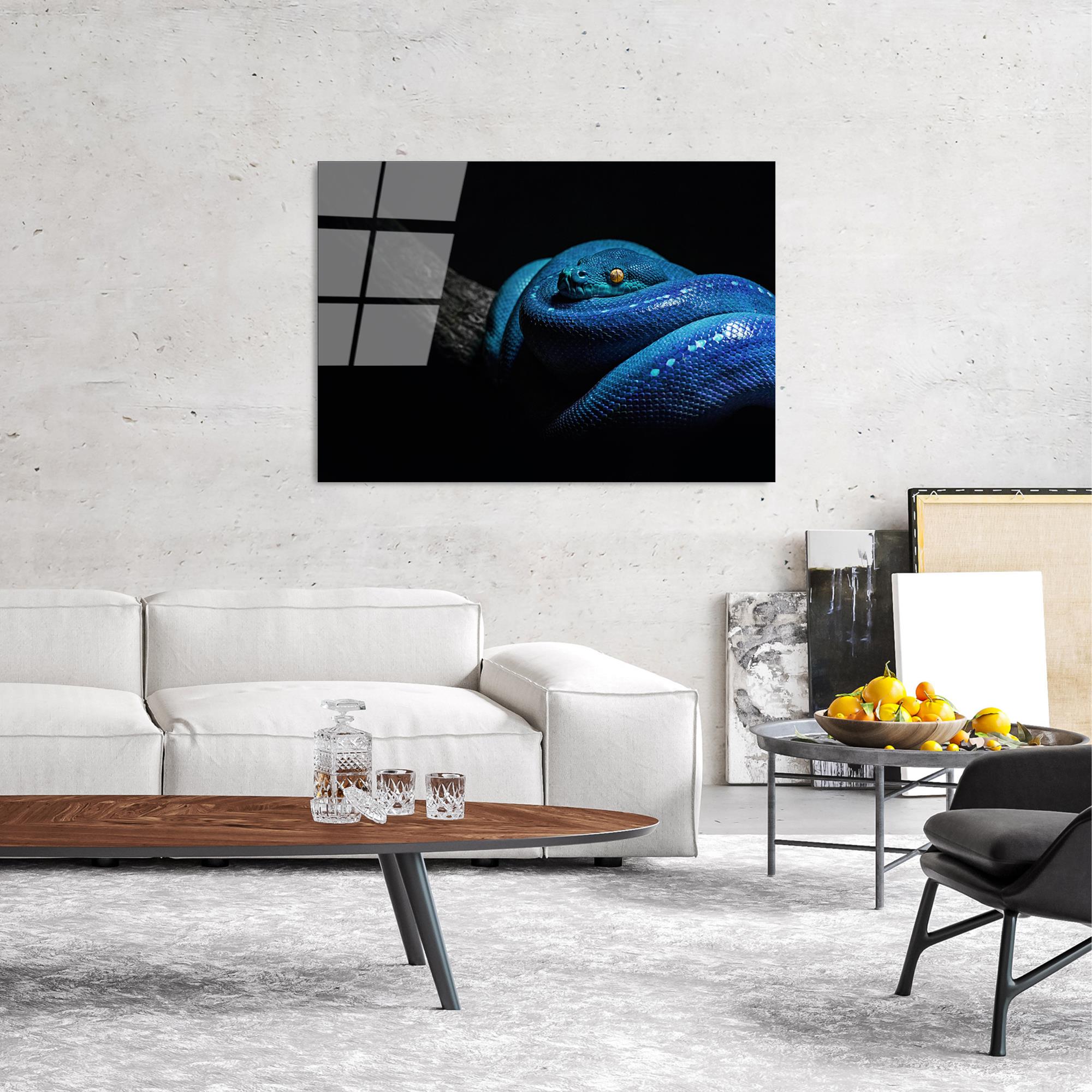 UV-148 Baskılı Cam Dikdörtgen Duvar Tablosu | ByLamp