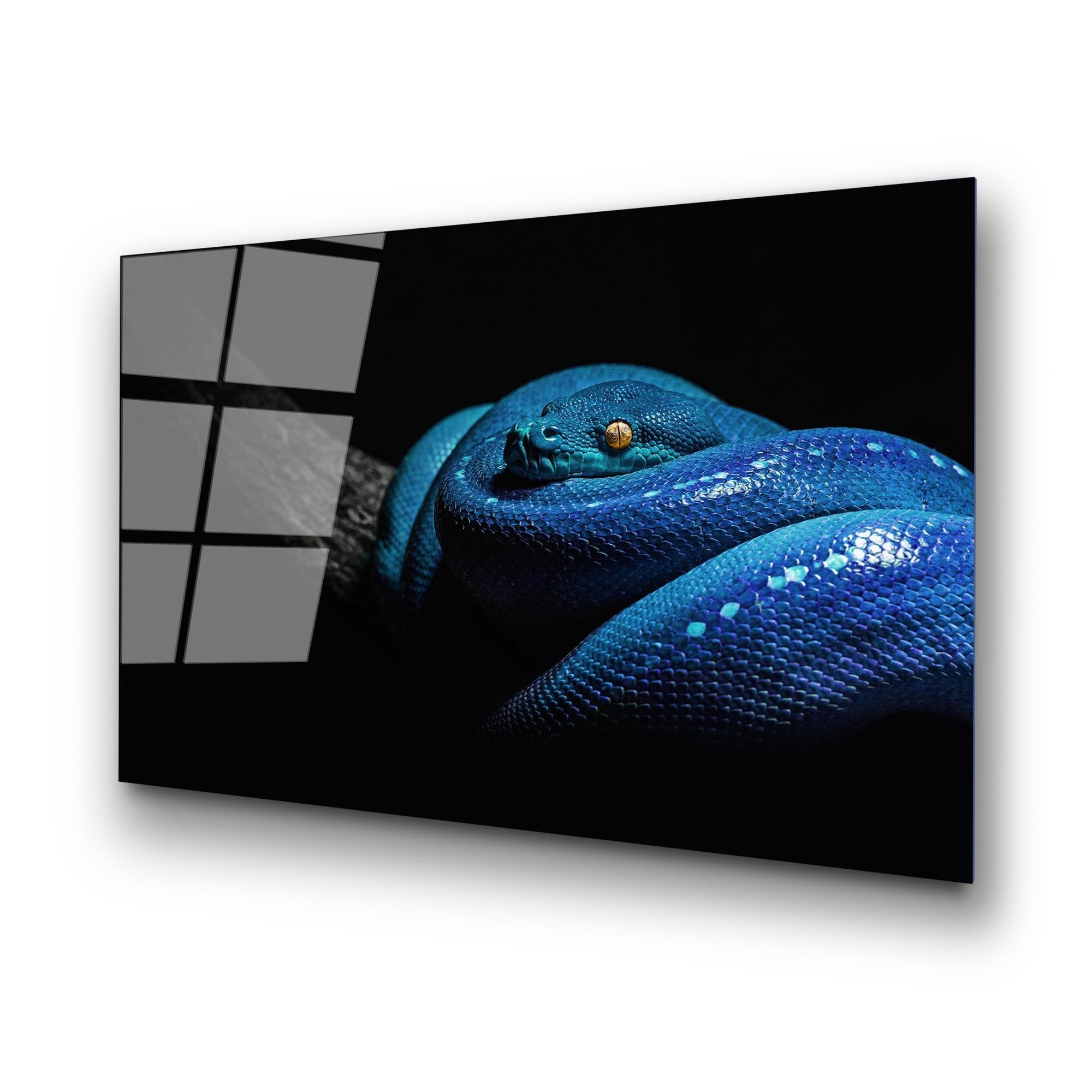 UV-148 Baskılı Cam Dikdörtgen Duvar Tablosu | ByLamp