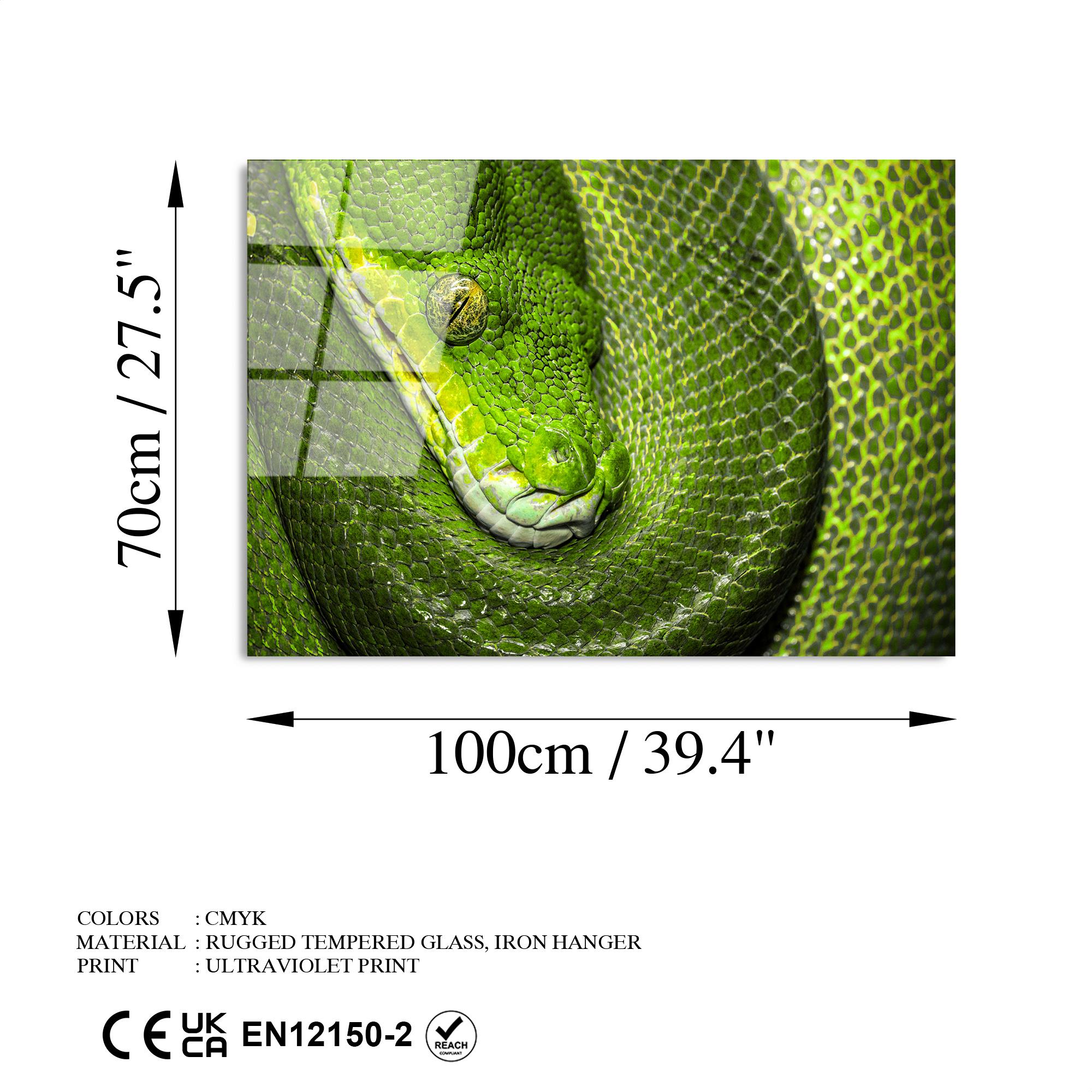 UV-150 Baskılı Cam Dikdörtgen Duvar Tablosu | ByLamp