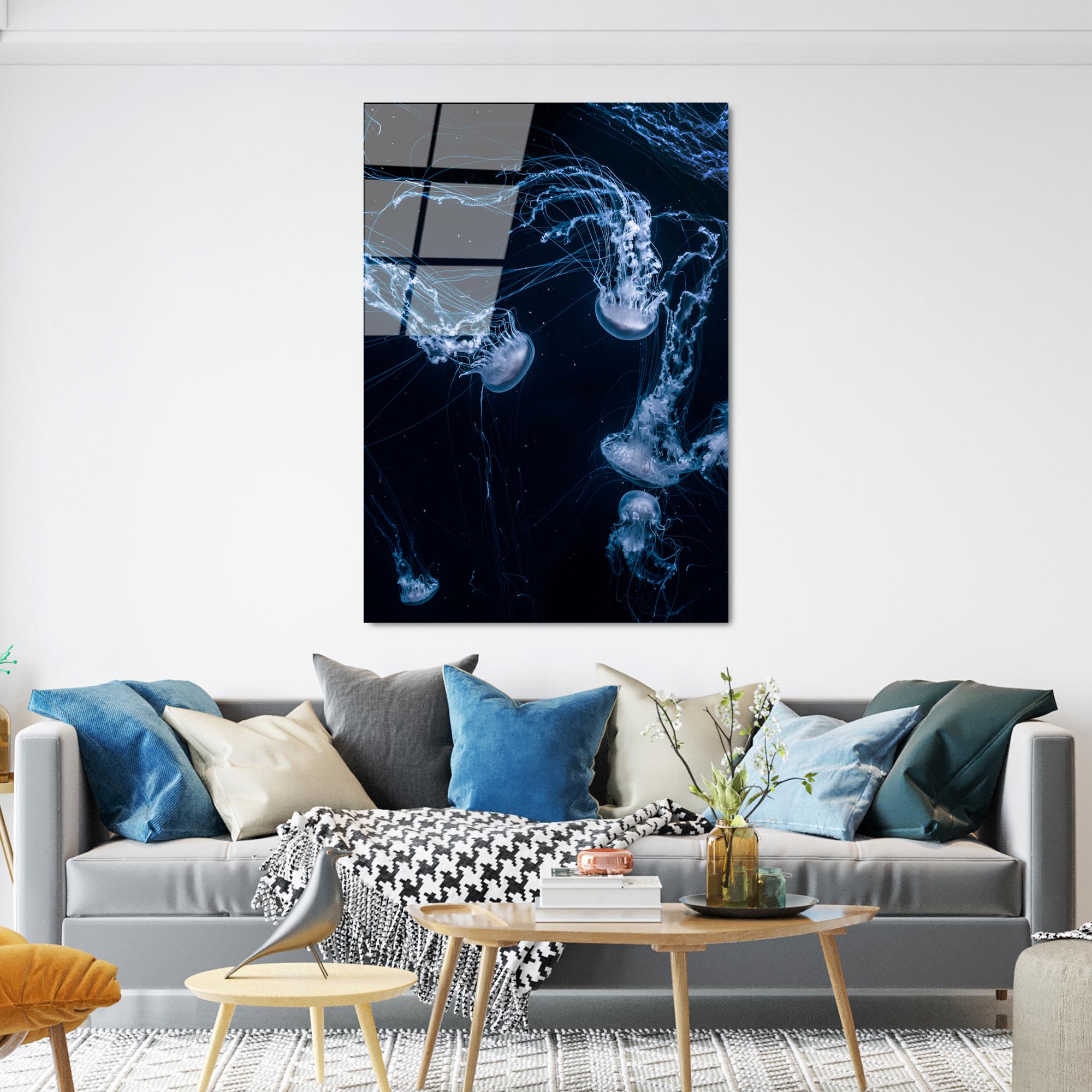 UV-155 Baskılı Cam Dikdörtgen Duvar Tablosu | ByLamp