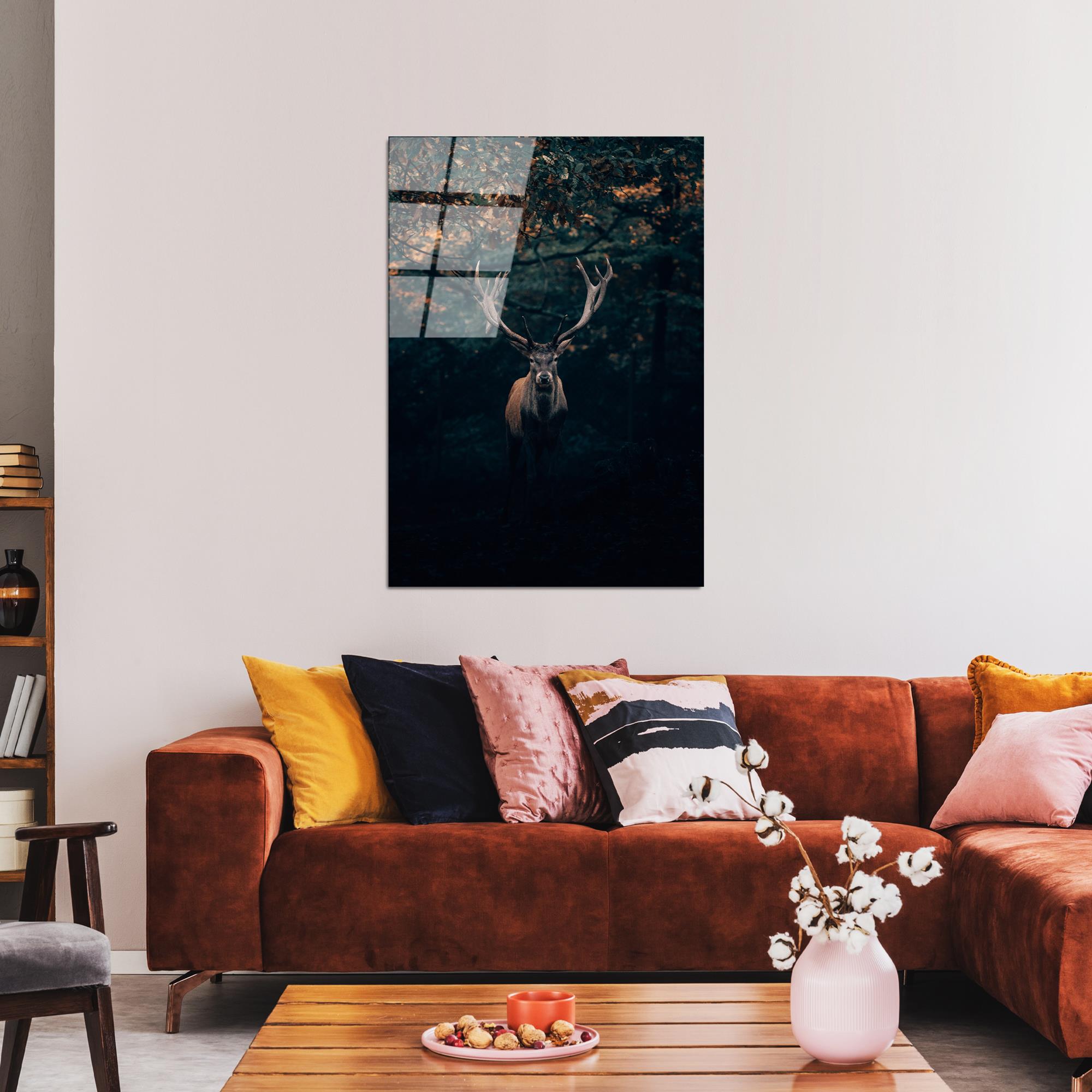 UV-157 Baskılı Cam Dikdörtgen Duvar Tablosu | ByLamp