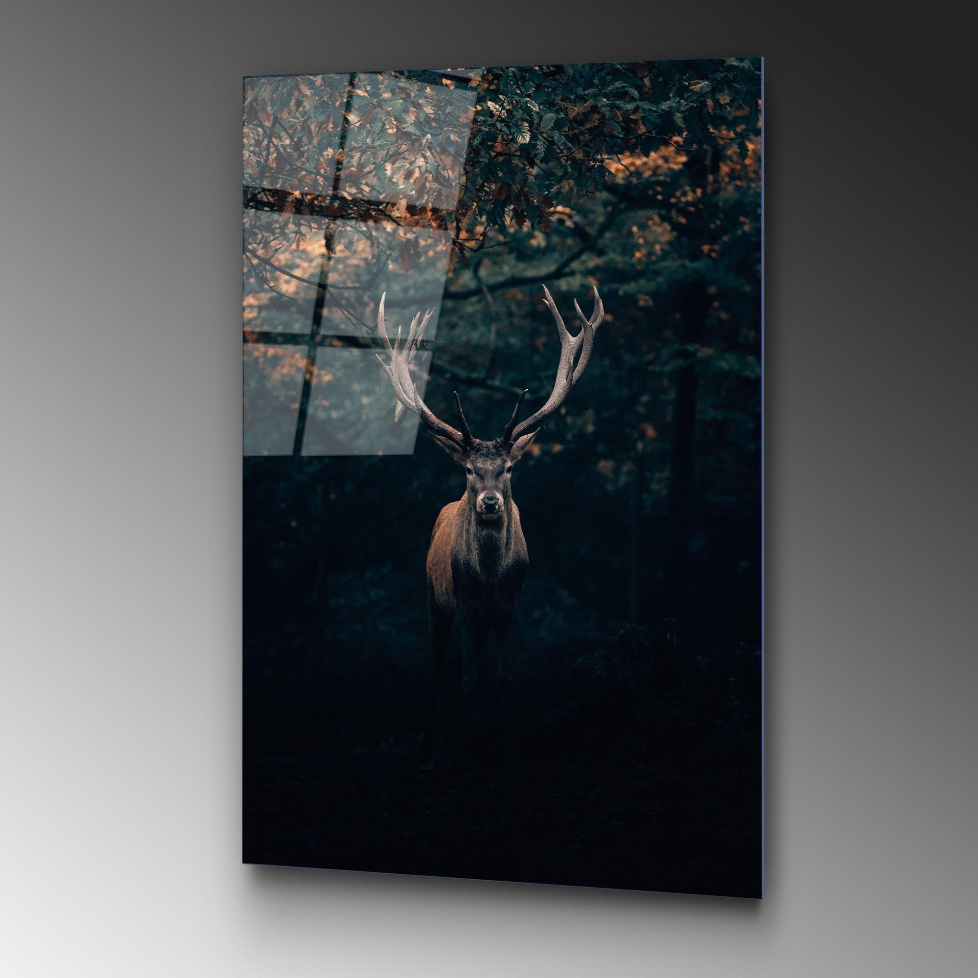 UV-157 Baskılı Cam Dikdörtgen Duvar Tablosu | ByLamp