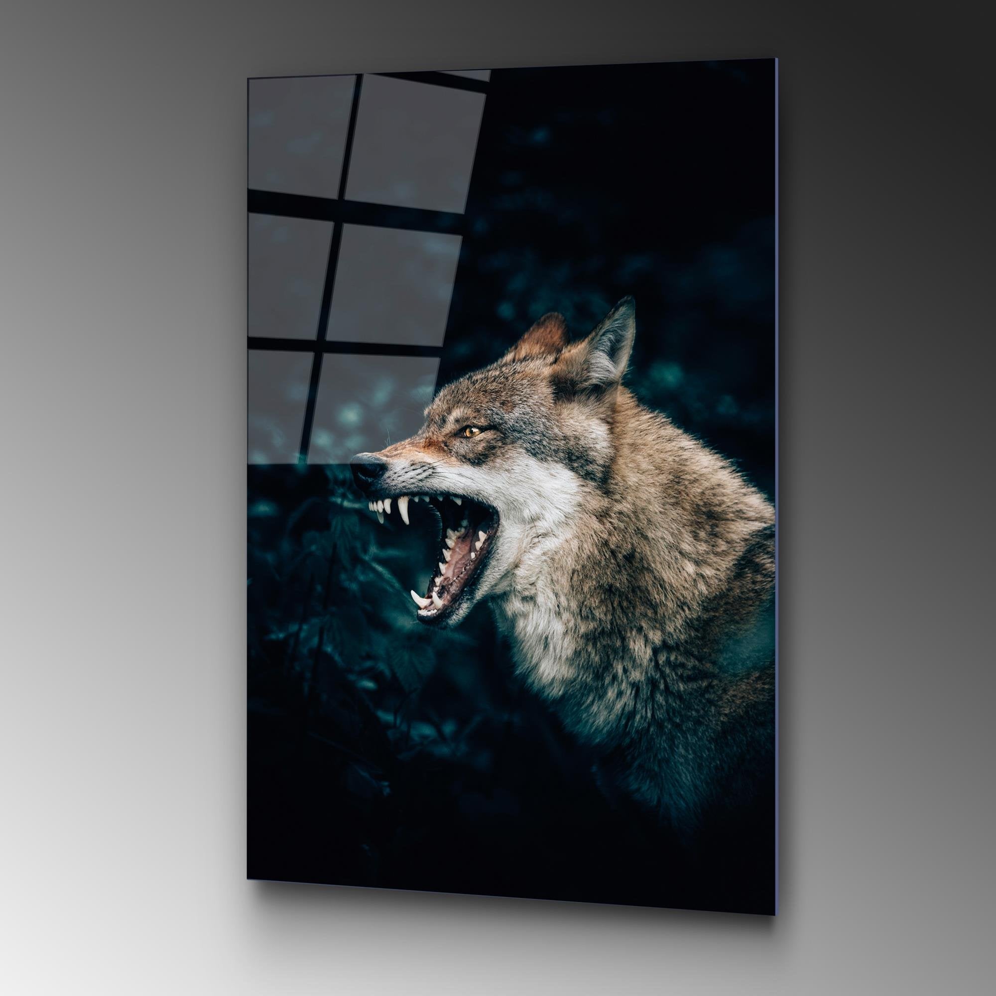 UV-158 Baskılı Cam Dikdörtgen Duvar Tablosu | ByLamp