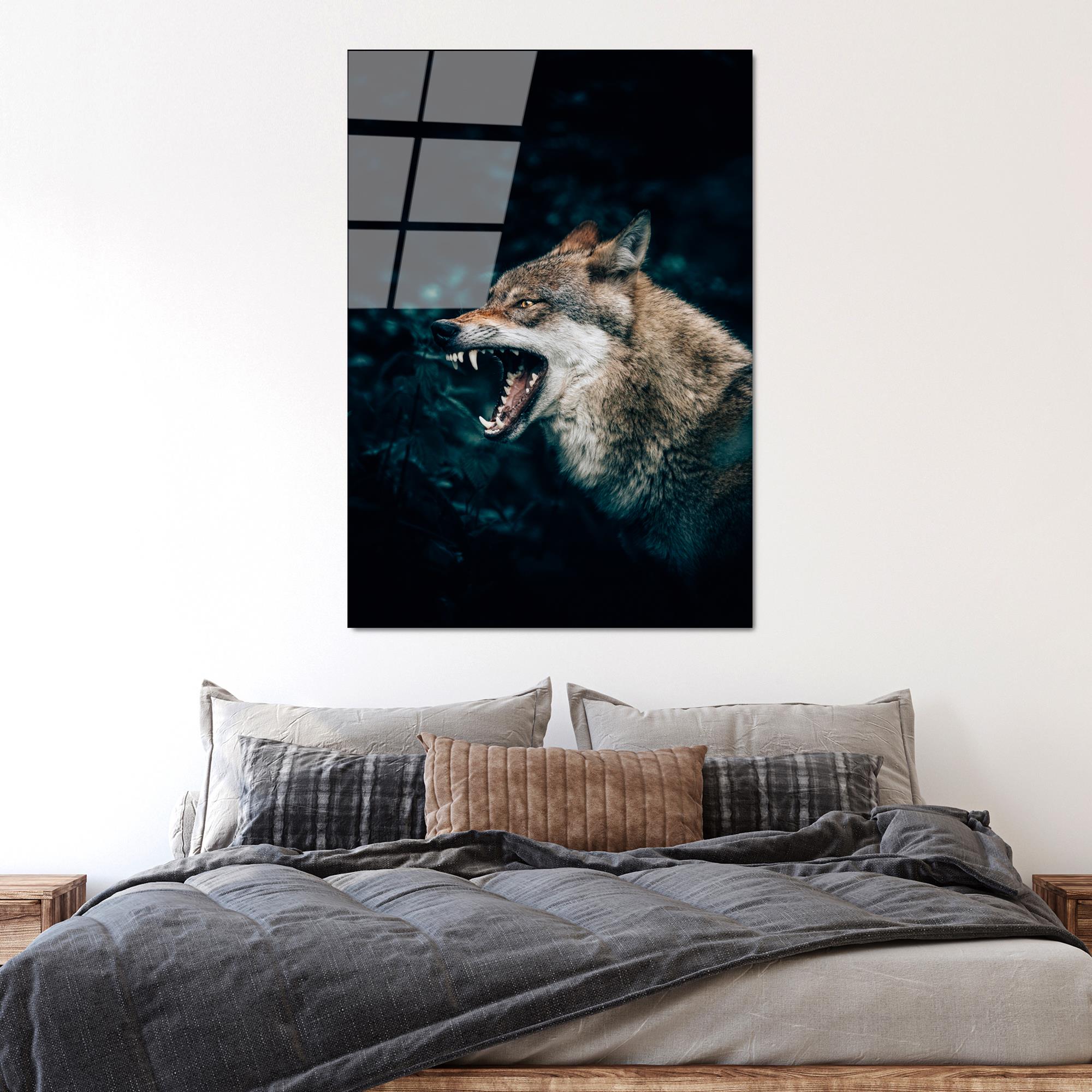 UV-158 Baskılı Cam Dikdörtgen Duvar Tablosu | ByLamp