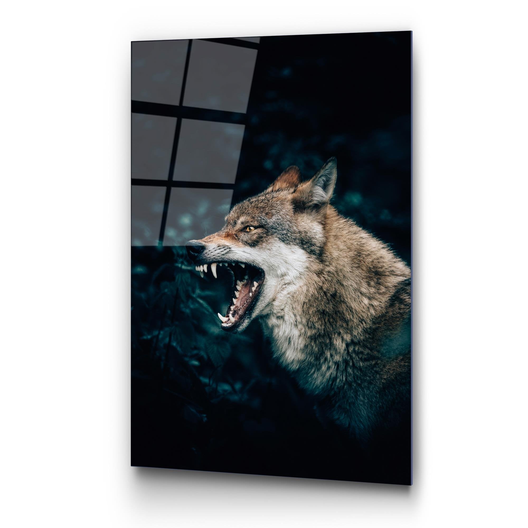 UV-158 Baskılı Cam Dikdörtgen Duvar Tablosu | ByLamp