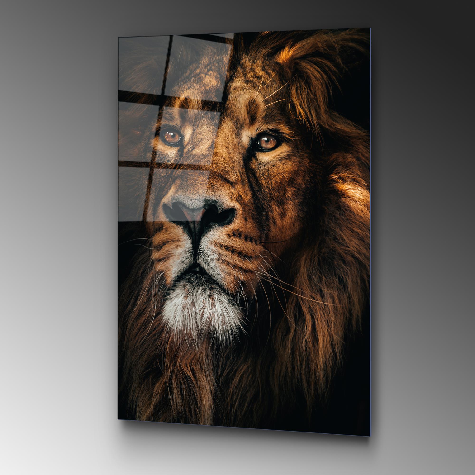 UV-159 Baskılı Cam Dikdörtgen Duvar Tablosu | ByLamp