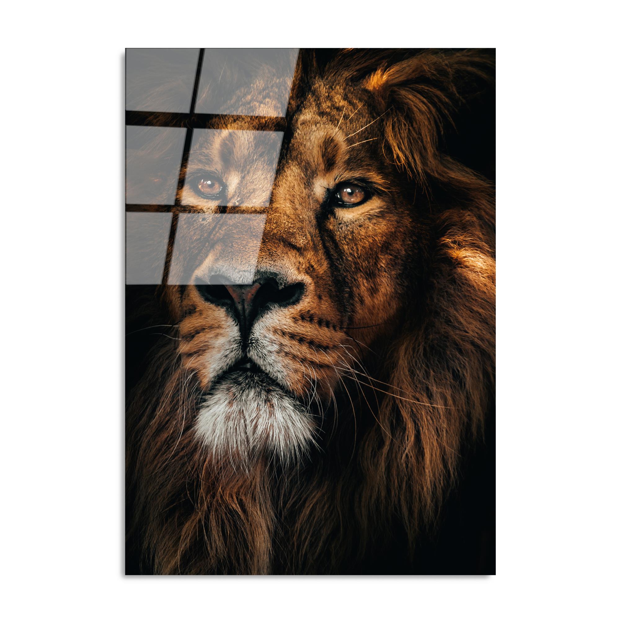 UV-159 Baskılı Cam Dikdörtgen Duvar Tablosu | ByLamp