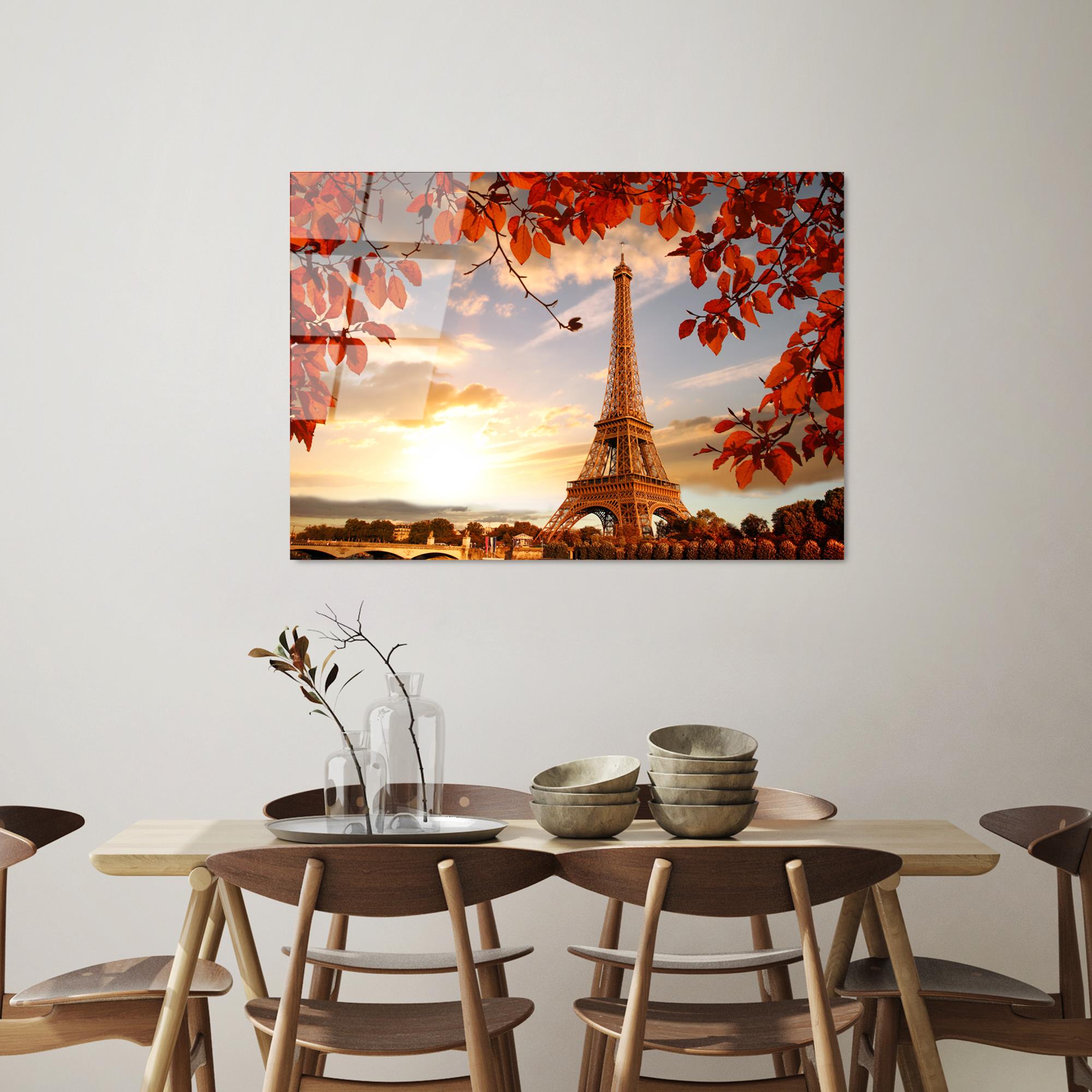 UV-168 Baskılı Cam Dikdörtgen Duvar Tablosu | ByLamp