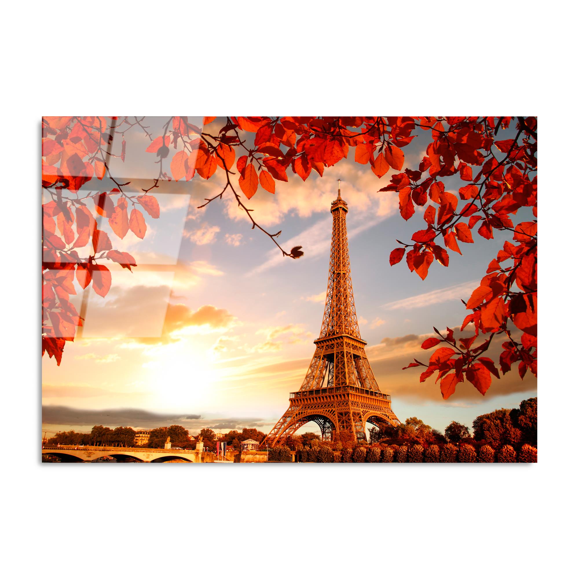 UV-168 Baskılı Cam Dikdörtgen Duvar Tablosu | ByLamp