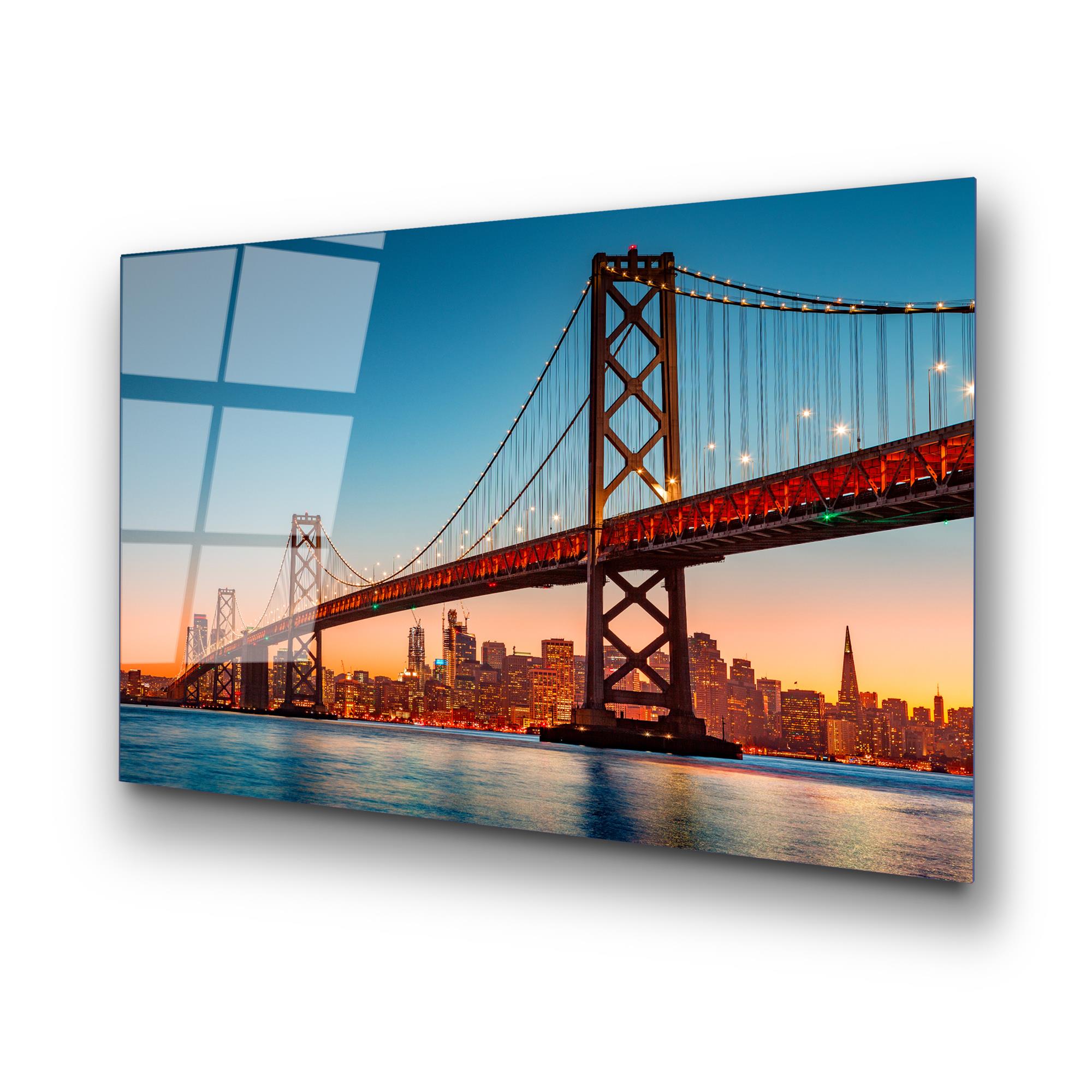 UV-170 Baskılı Cam Dikdörtgen Duvar Tablosu | ByLamp