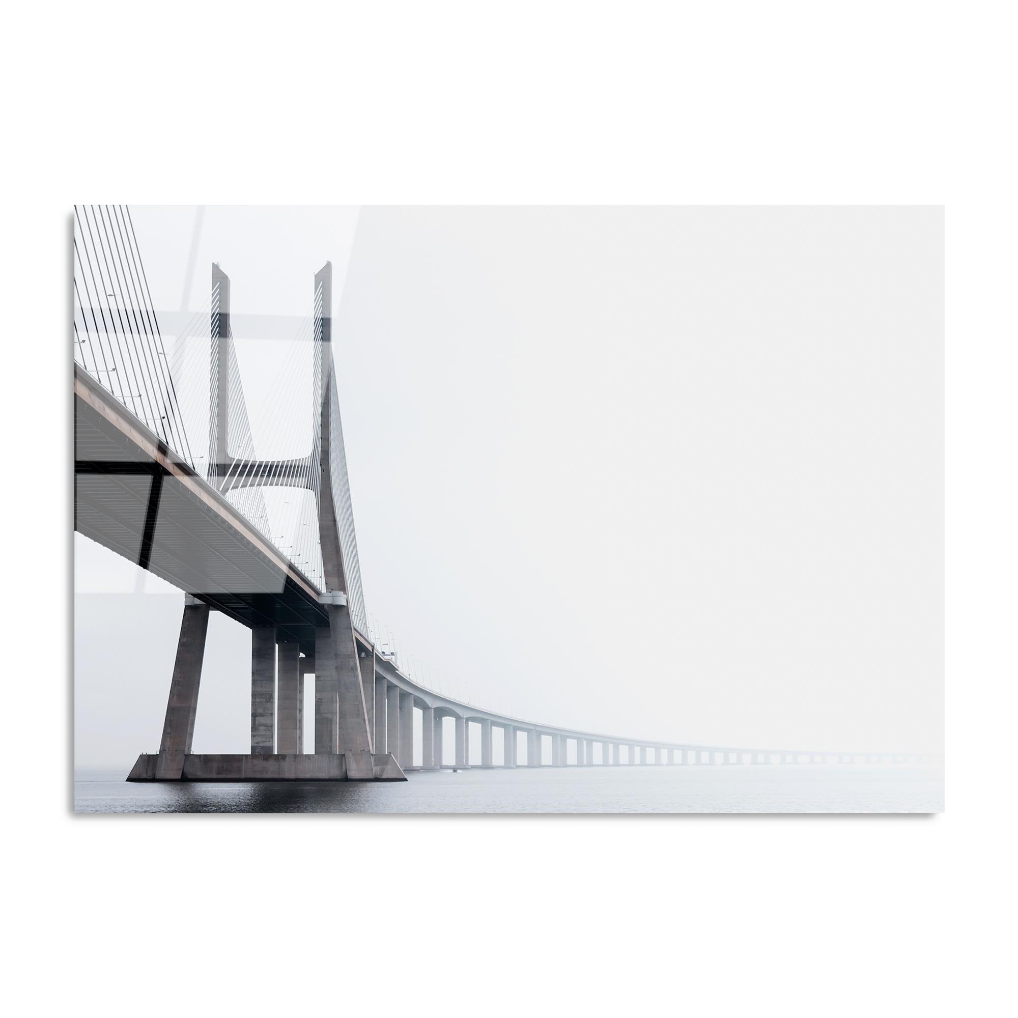 UV-172 Baskılı Cam Dikdörtgen Duvar Tablosu | ByLamp