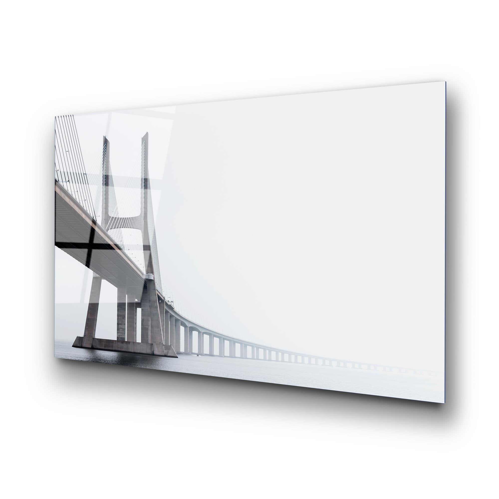 UV-172 Baskılı Cam Dikdörtgen Duvar Tablosu | ByLamp