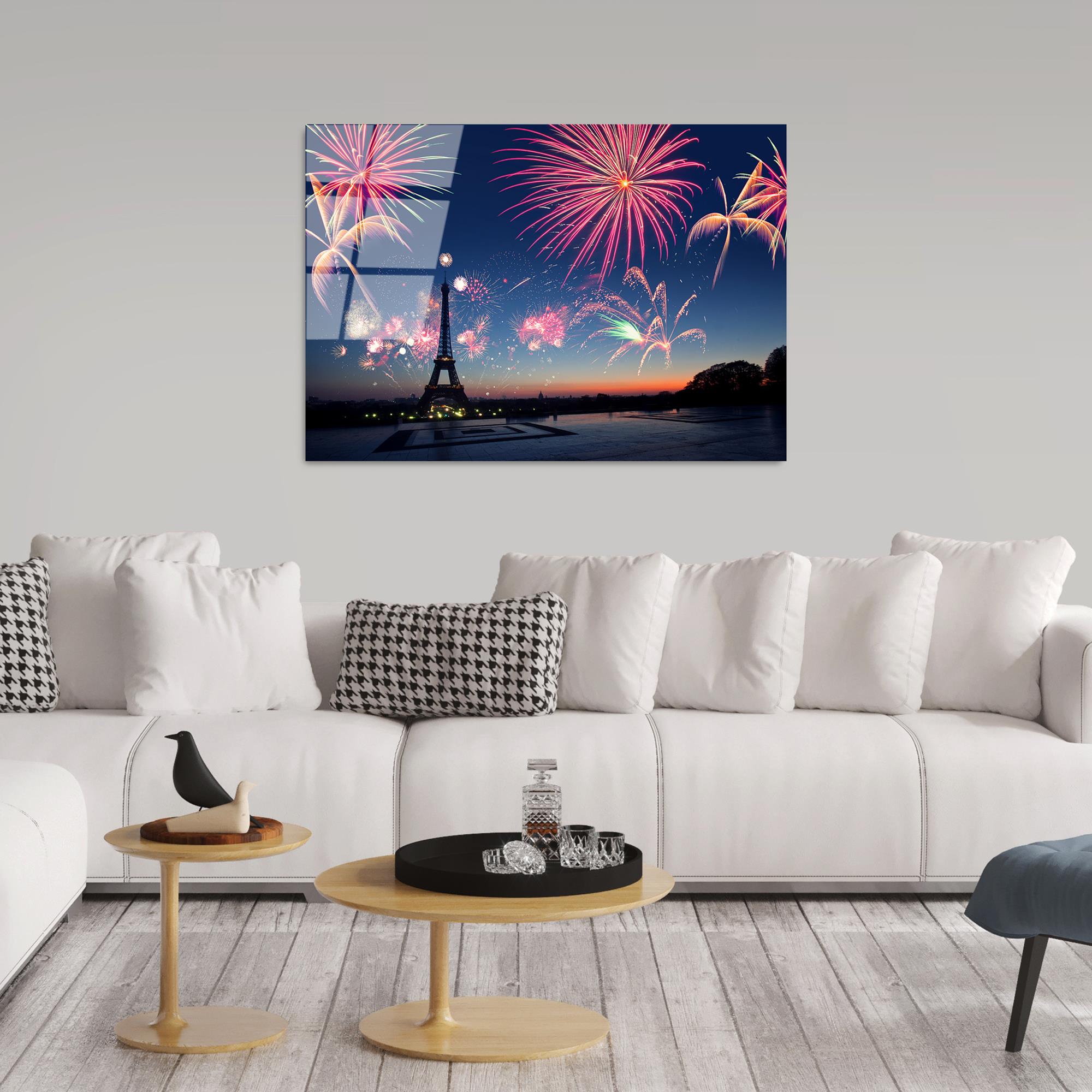 UV-175 Baskılı Cam Dikdörtgen Duvar Tablosu | ByLamp