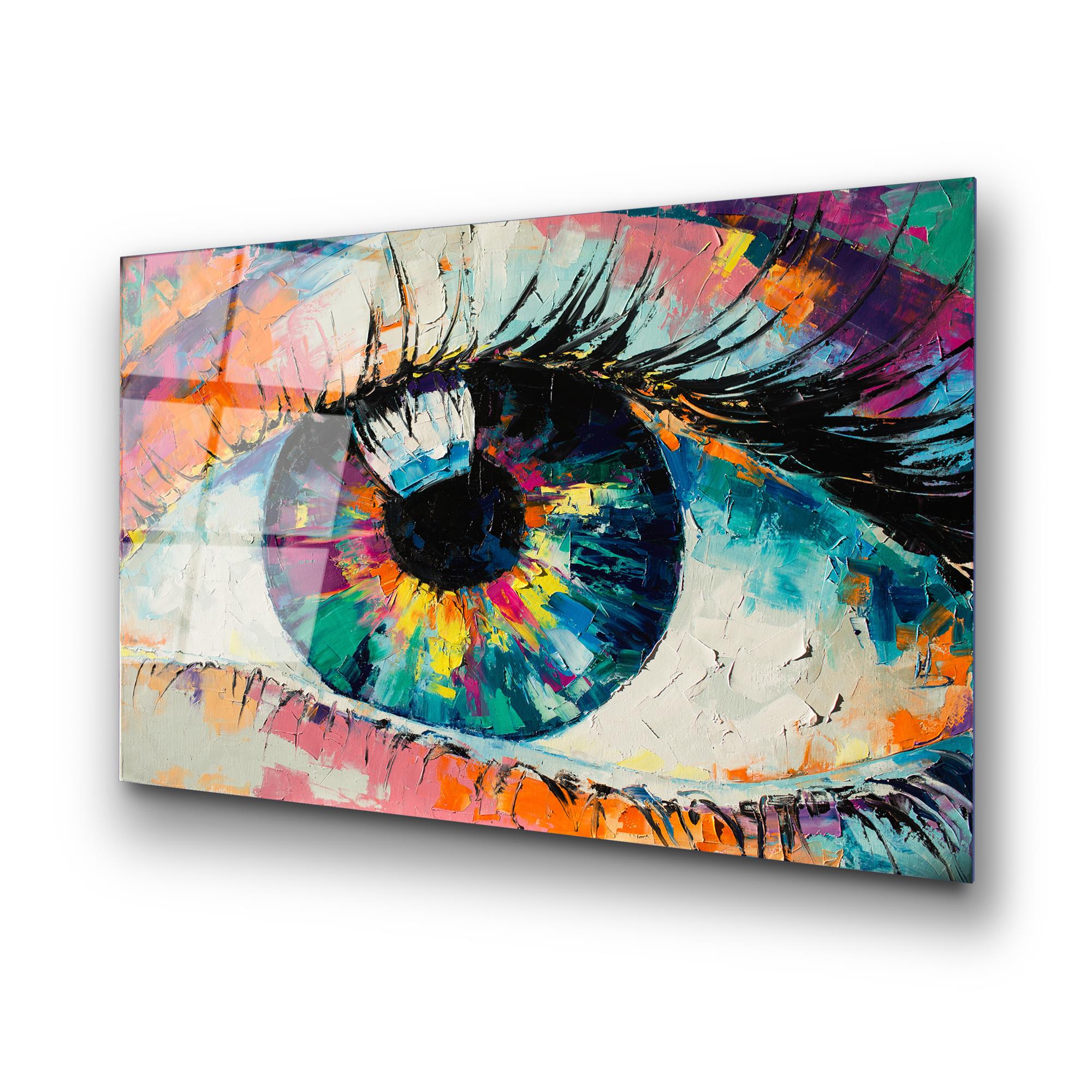 UV-179 Baskılı Cam Dikdörtgen Duvar Tablosu | ByLamp