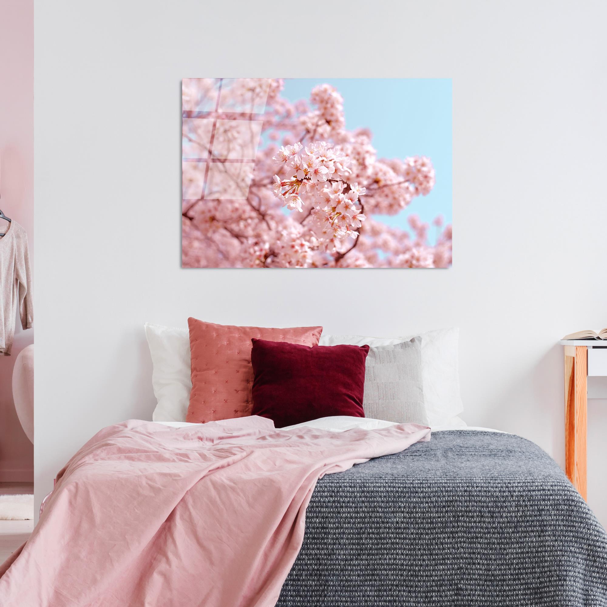 UV-183 Baskılı Cam Dikdörtgen Duvar Tablosu | ByLamp