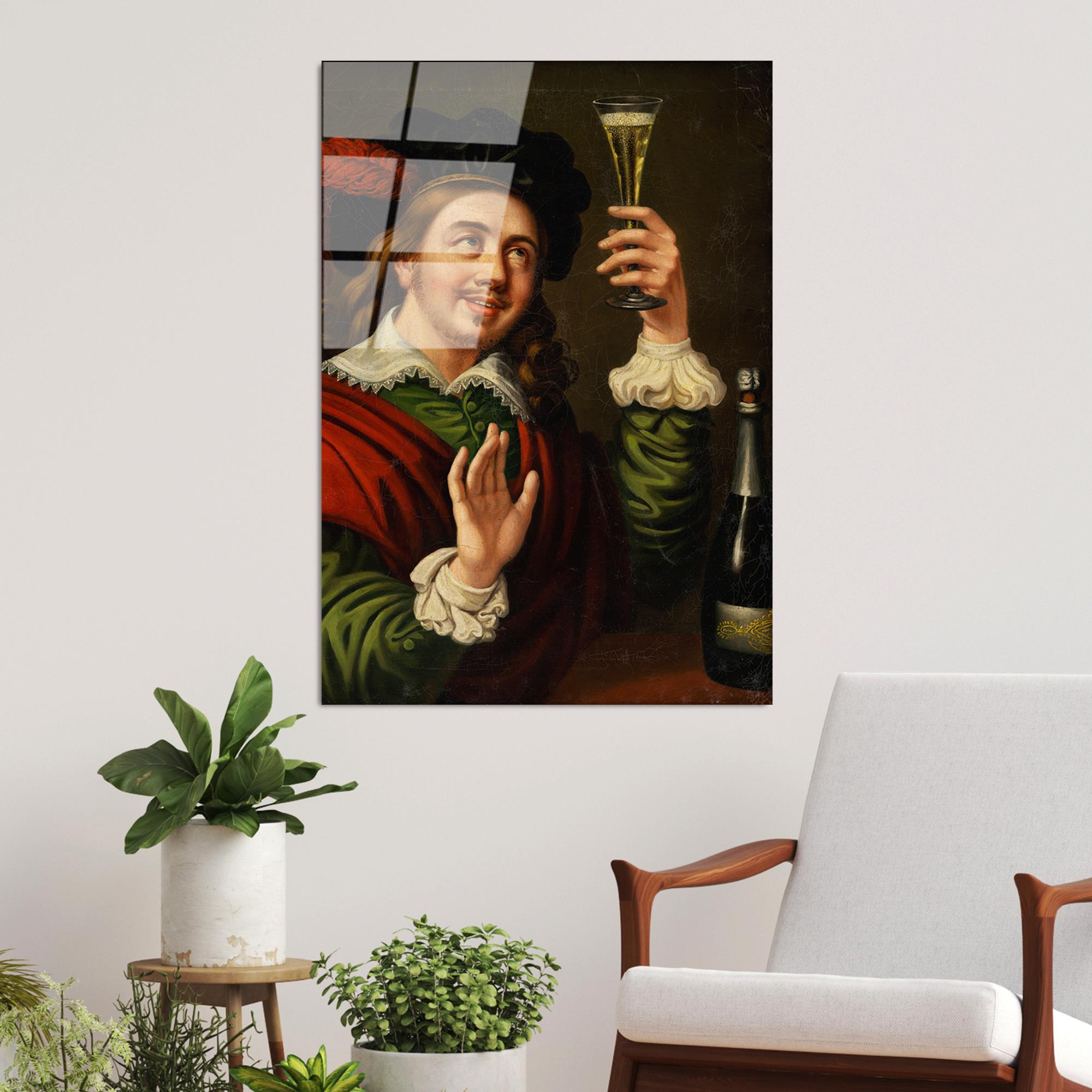 UV-184 Baskılı Cam Dikdörtgen Duvar Tablosu | ByLamp