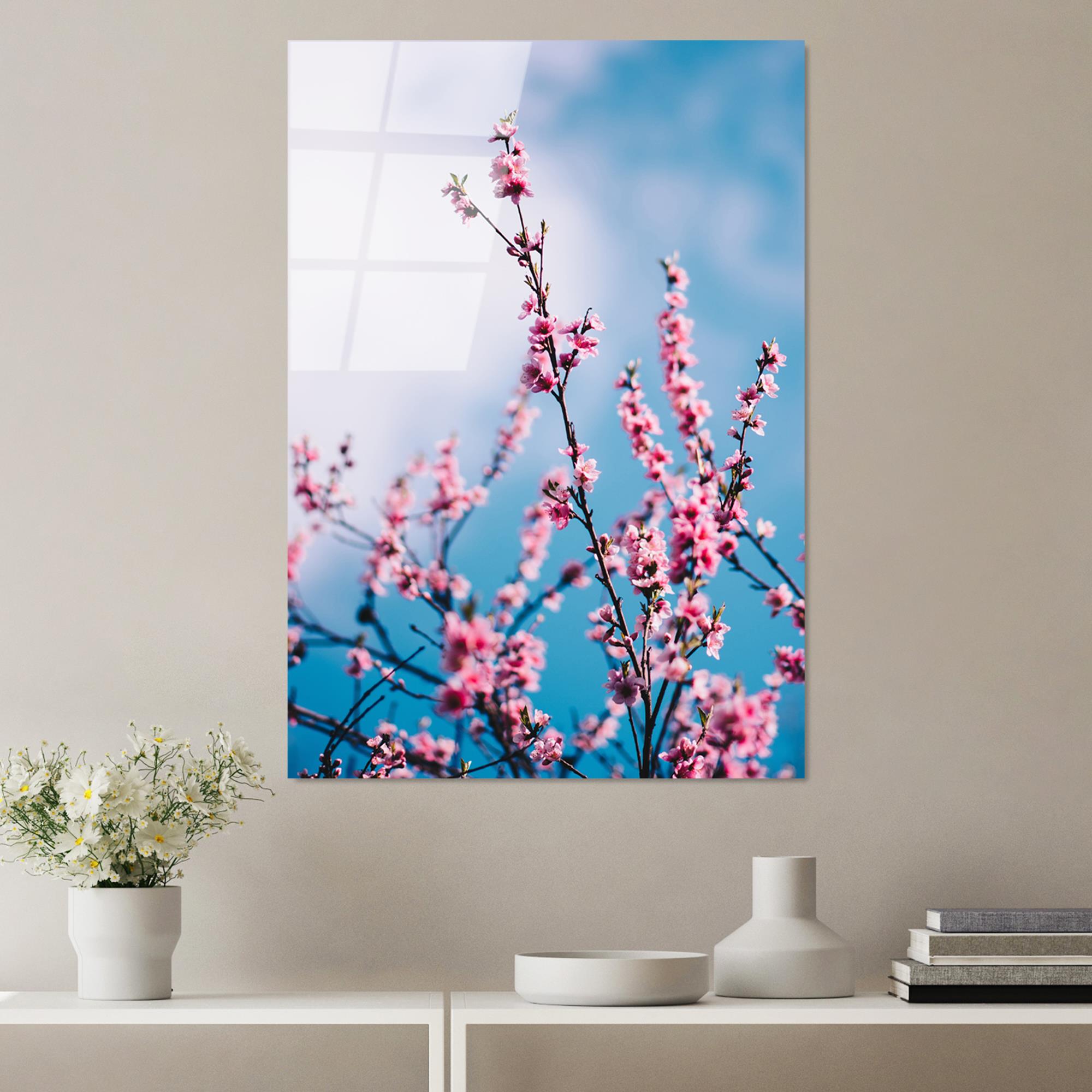 UV-186 Baskılı Cam Dikdörtgen Duvar Tablosu | ByLamp