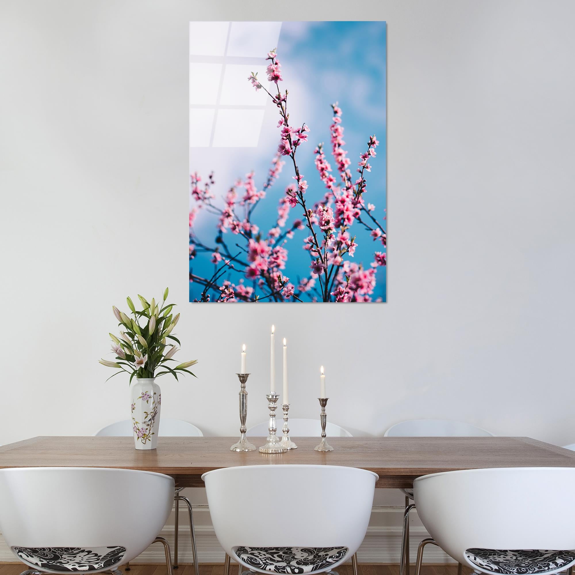 UV-186 Baskılı Cam Dikdörtgen Duvar Tablosu | ByLamp