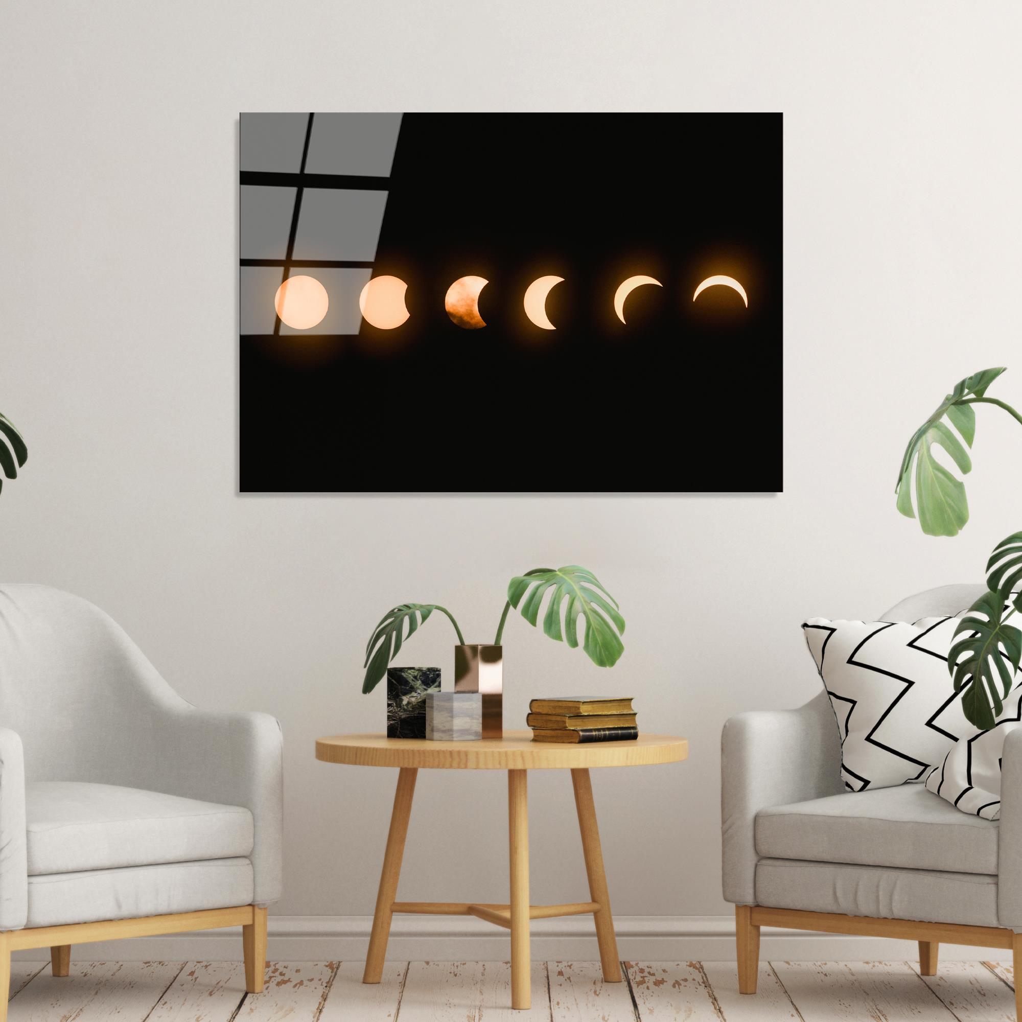 UV-189 Baskılı Cam Dikdörtgen Duvar Tablosu | ByLamp