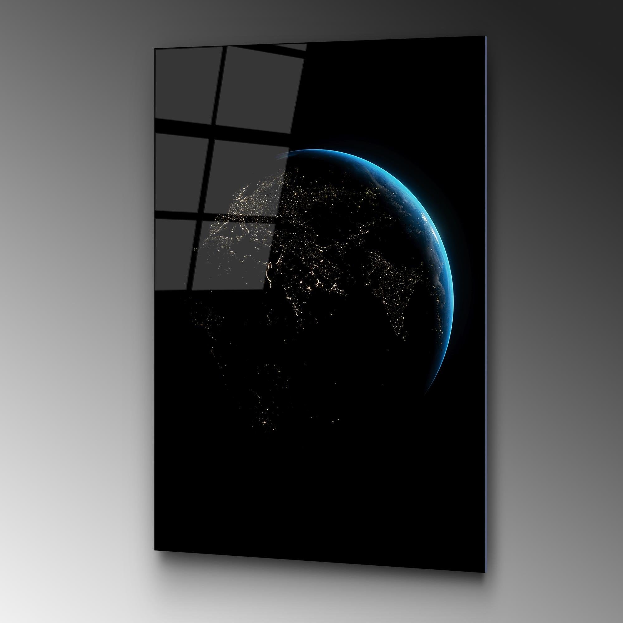 UV-192 Baskılı Cam Dikdörtgen Duvar Tablosu | ByLamp