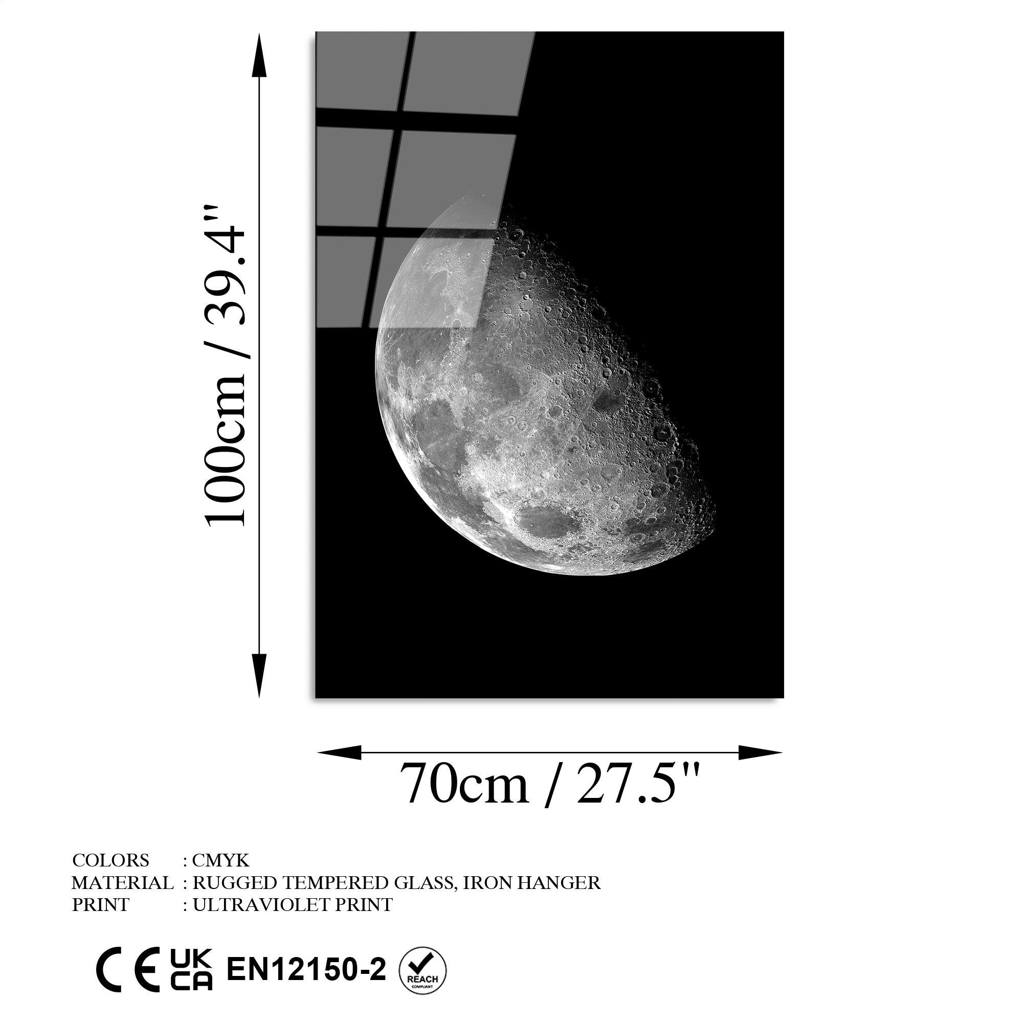 UV-200 Baskılı Cam Dikdörtgen Duvar Tablosu | ByLamp