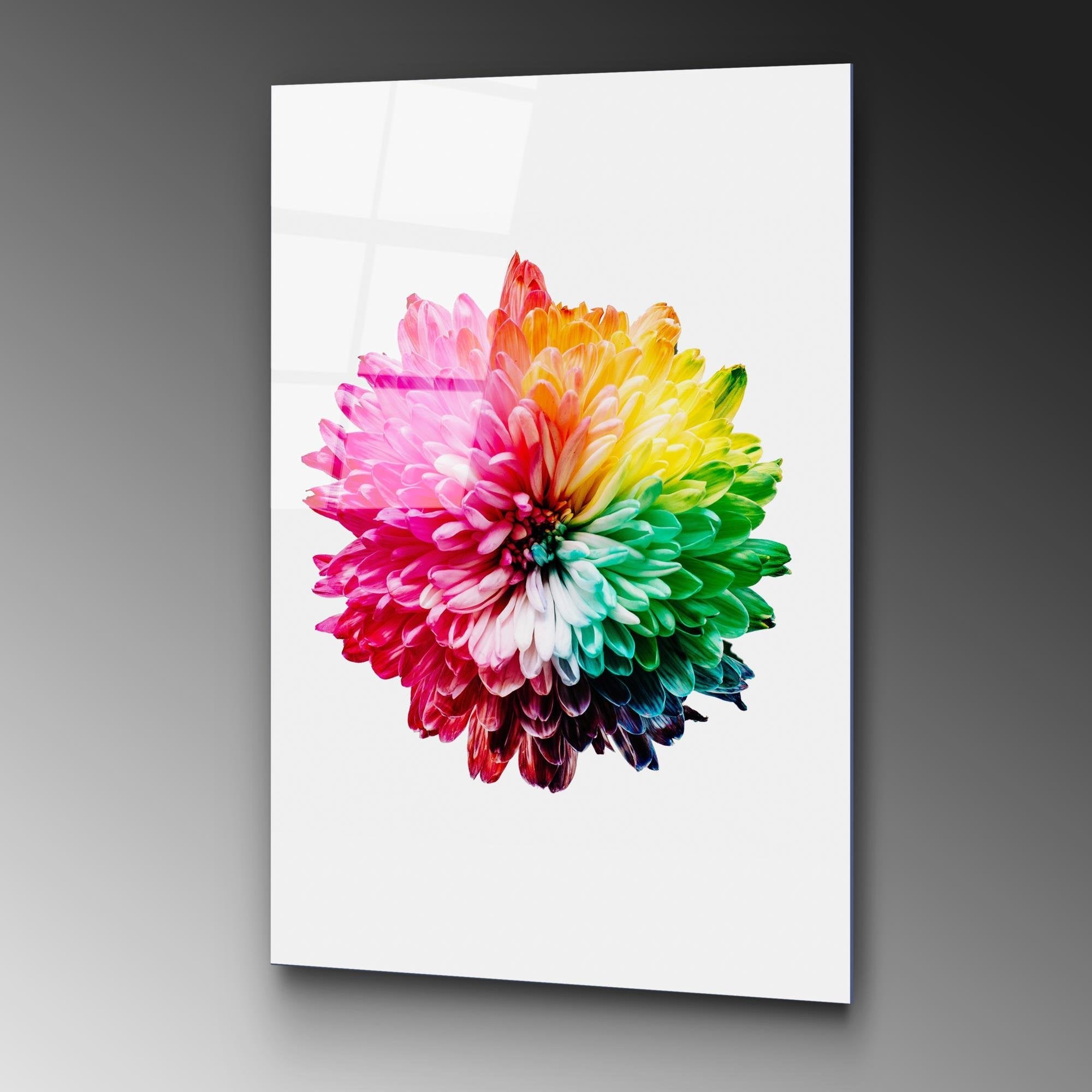 UV-202 Baskılı Cam Dikdörtgen Duvar Tablosu | ByLamp