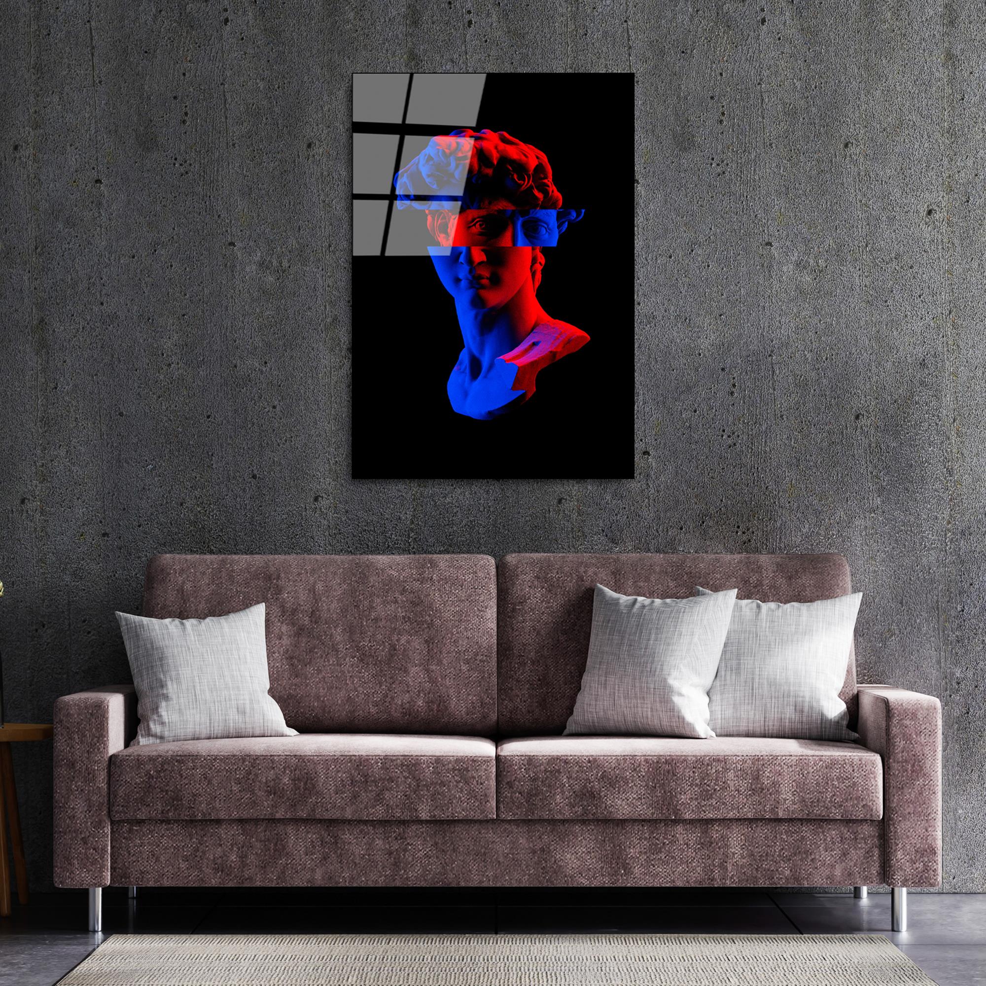 UV-205 Baskılı Cam Dikdörtgen Duvar Tablosu | ByLamp