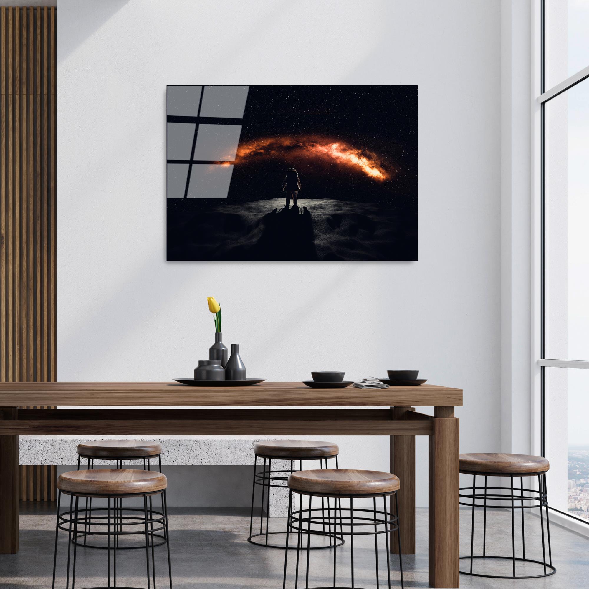 UV-209 Baskılı Cam Dikdörtgen Duvar Tablosu | ByLamp