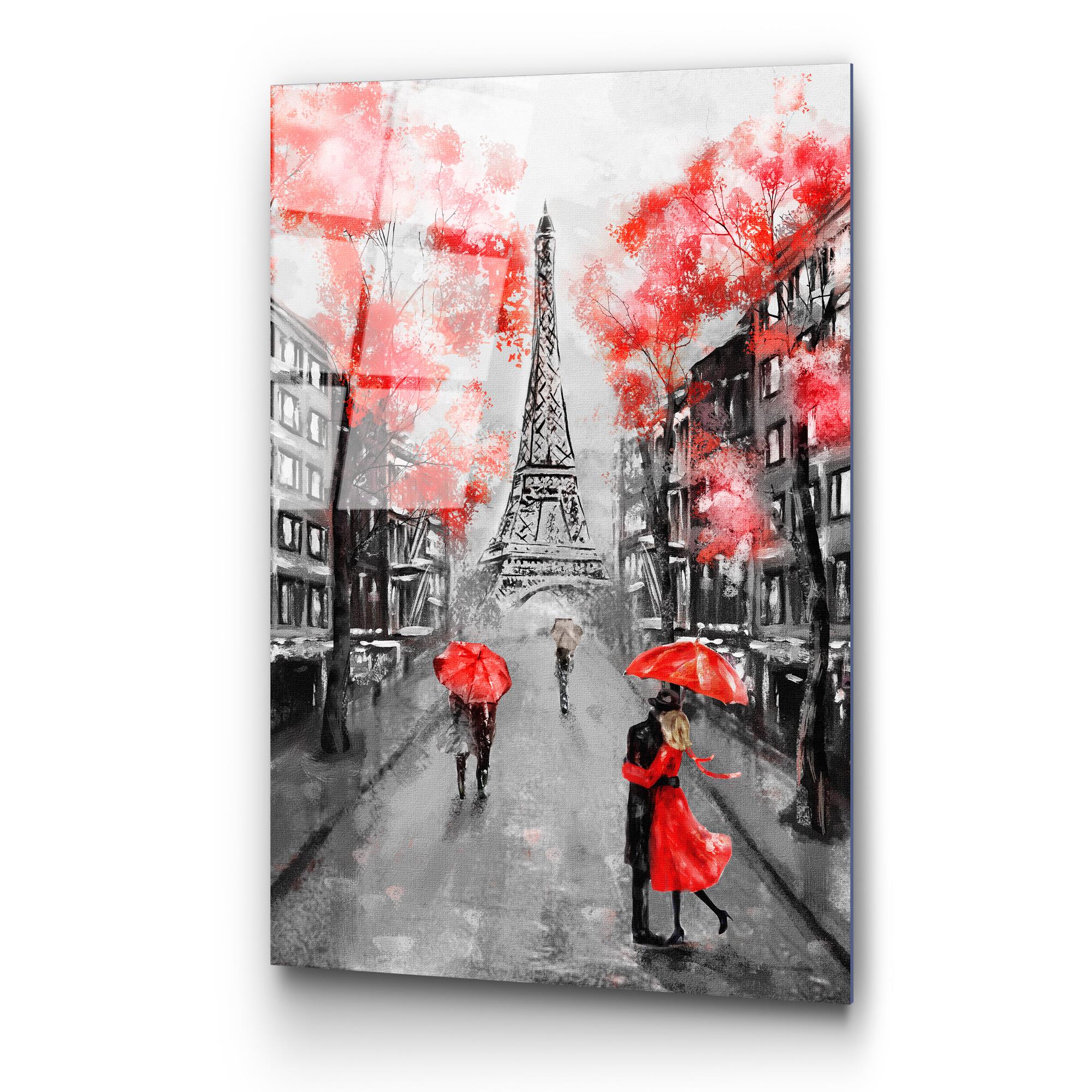 UV-214 Baskılı Cam Dikdörtgen Duvar Tablosu | ByLamp