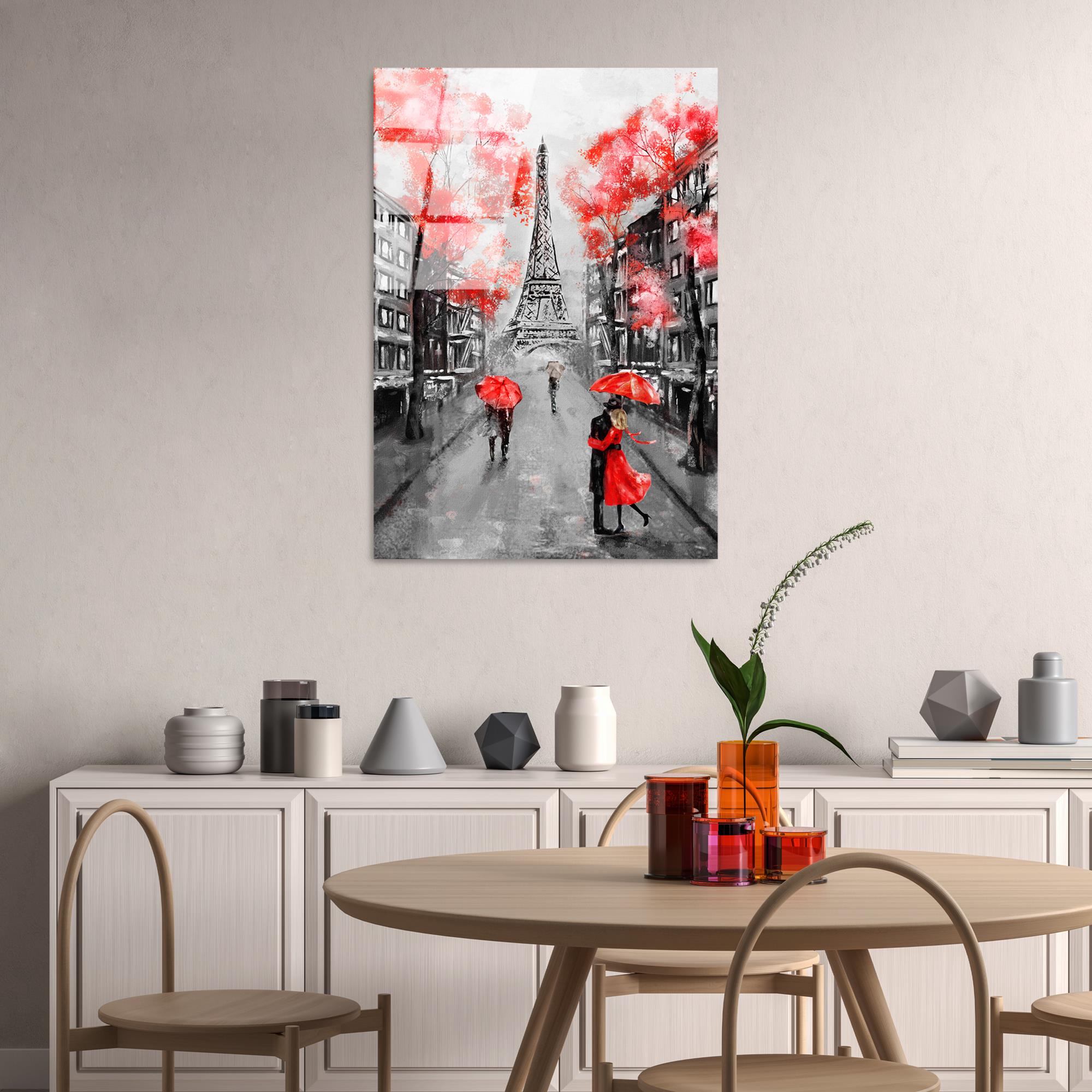 UV-214 Baskılı Cam Dikdörtgen Duvar Tablosu | ByLamp