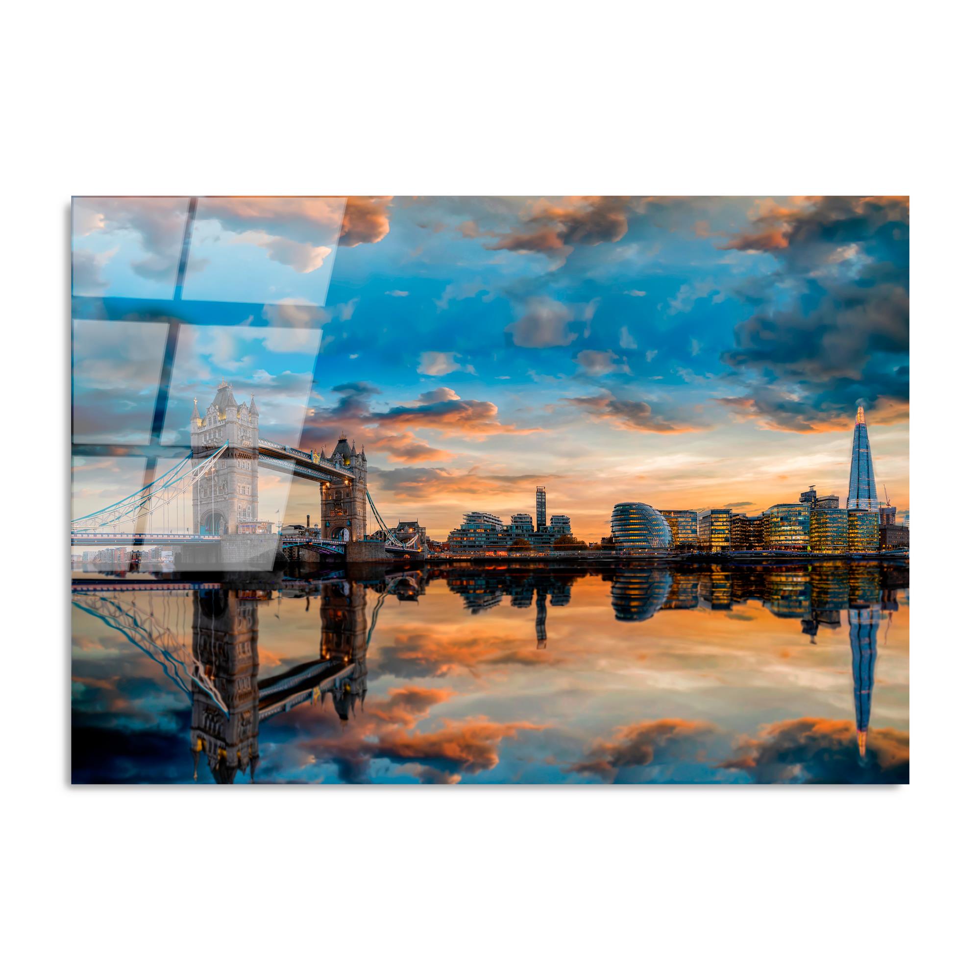 UV-230 Baskılı Cam Dikdörtgen Duvar Tablosu | ByLamp