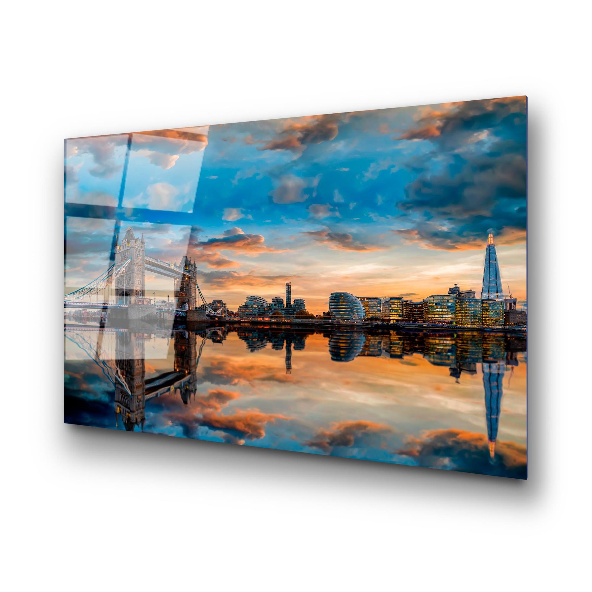 UV-230 Baskılı Cam Dikdörtgen Duvar Tablosu | ByLamp