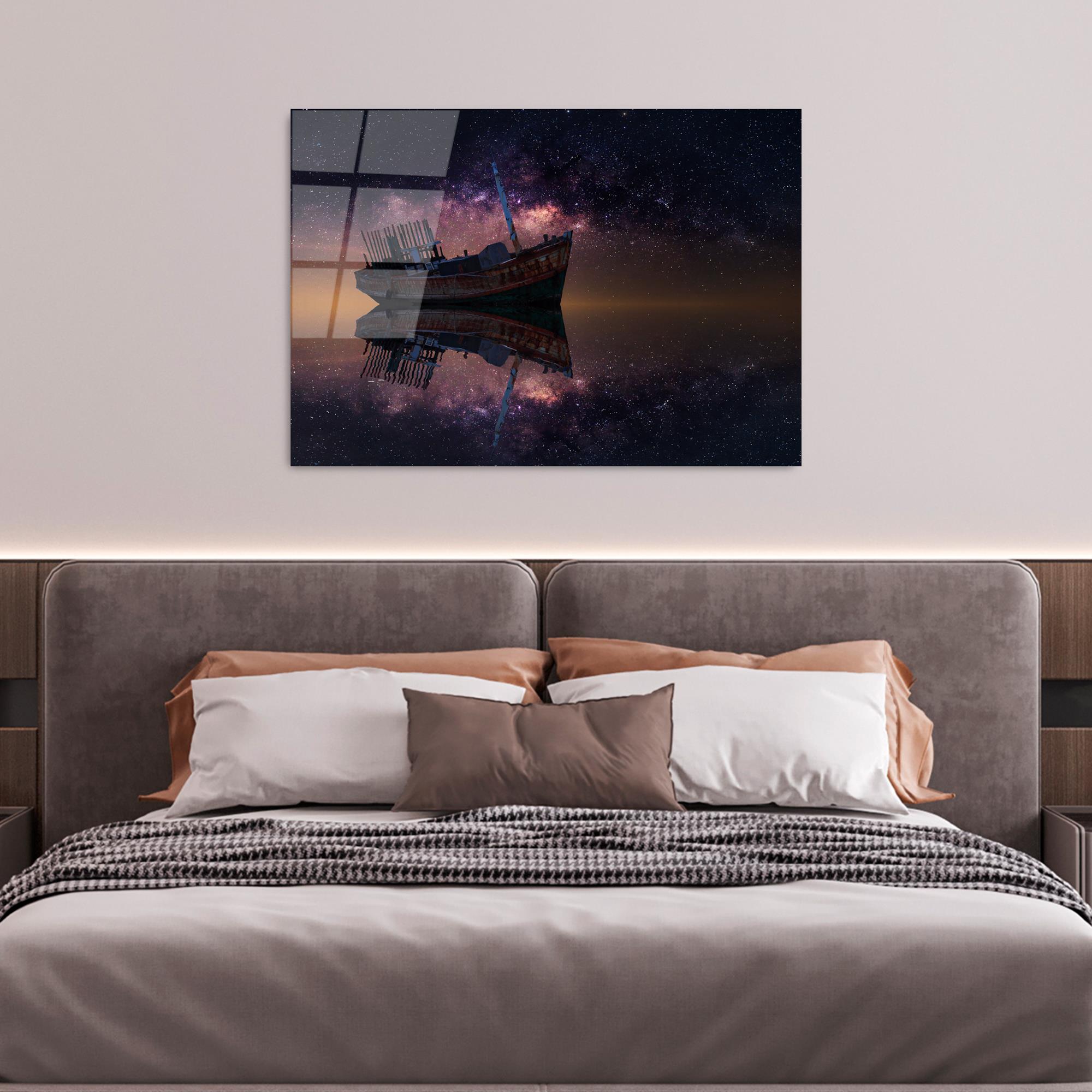 UV-233 Baskılı Cam Dikdörtgen Duvar Tablosu | ByLamp