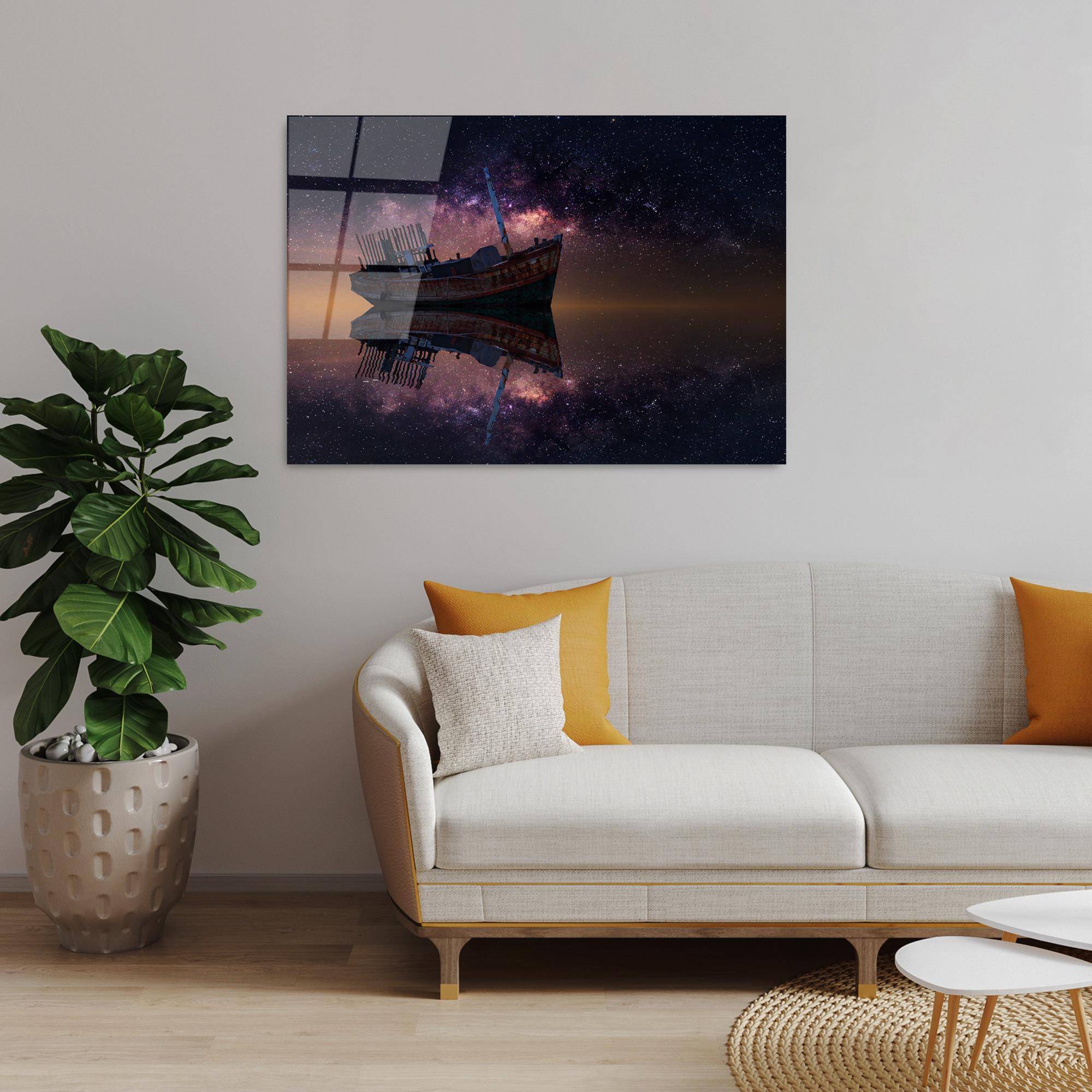 UV-233 Baskılı Cam Dikdörtgen Duvar Tablosu | ByLamp