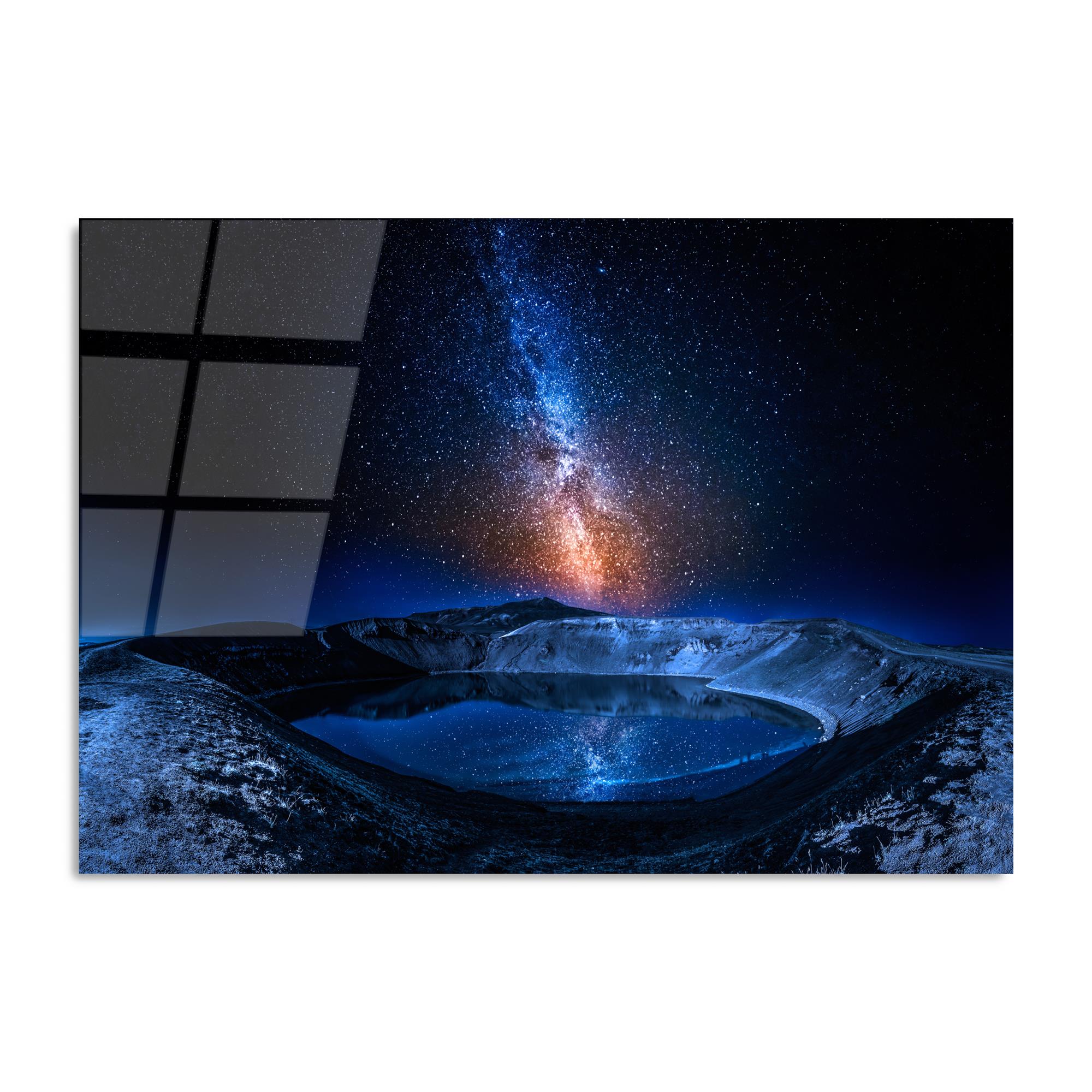 UV-234 Baskılı Cam Dikdörtgen Duvar Tablosu | ByLamp