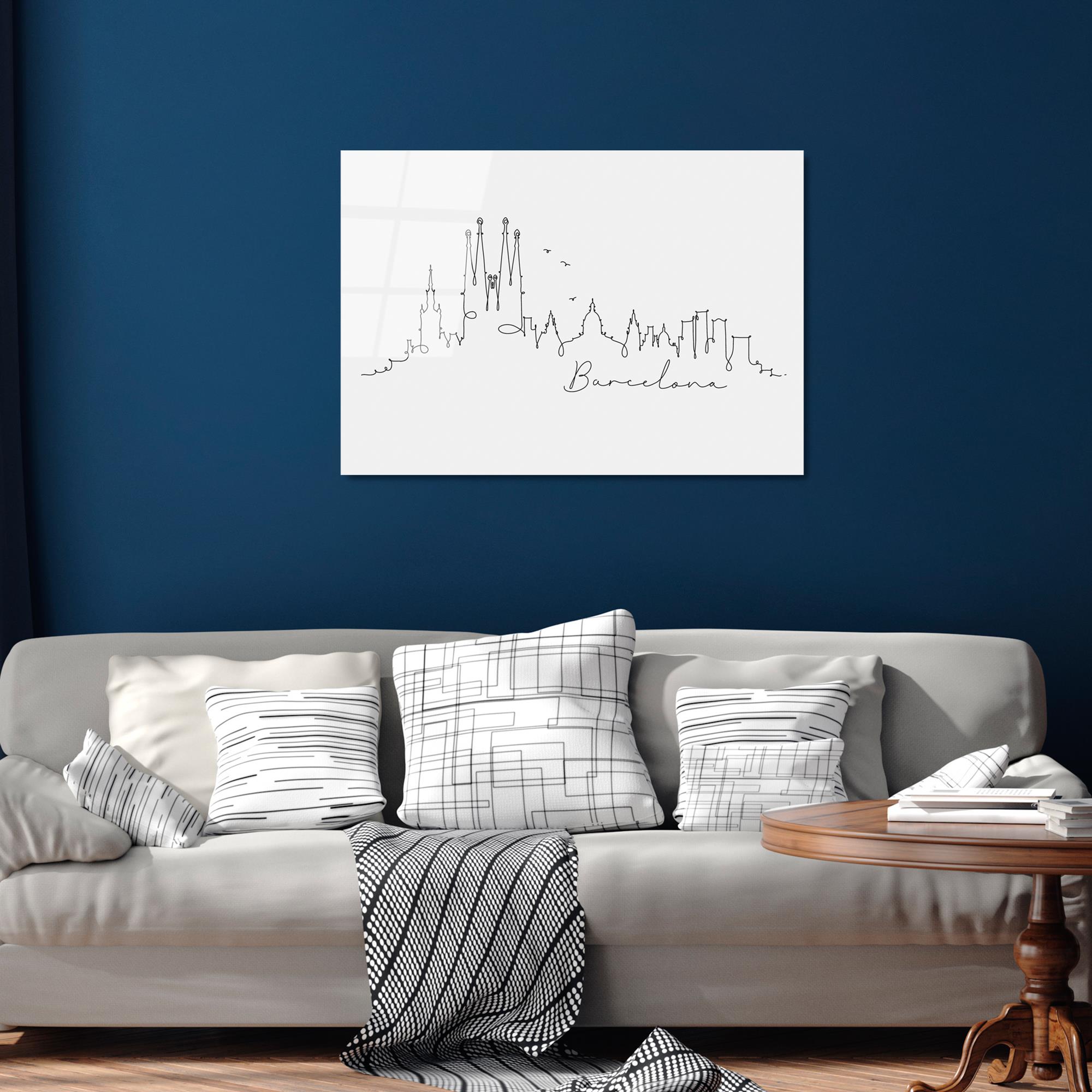 UV-238 Baskılı Cam Dikdörtgen Duvar Tablosu | ByLamp