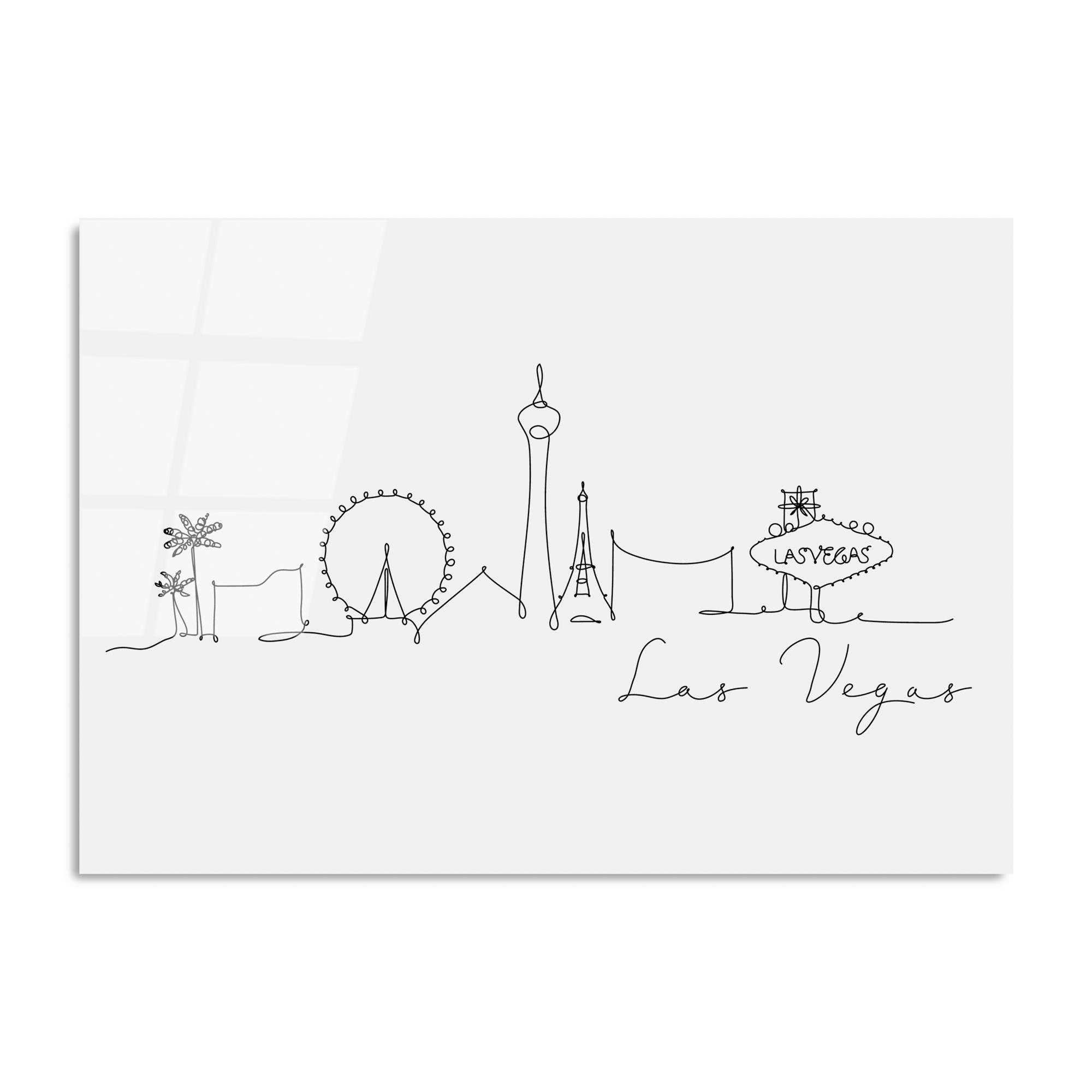 UV-250 Baskılı Cam Dikdörtgen Duvar Tablosu | ByLamp