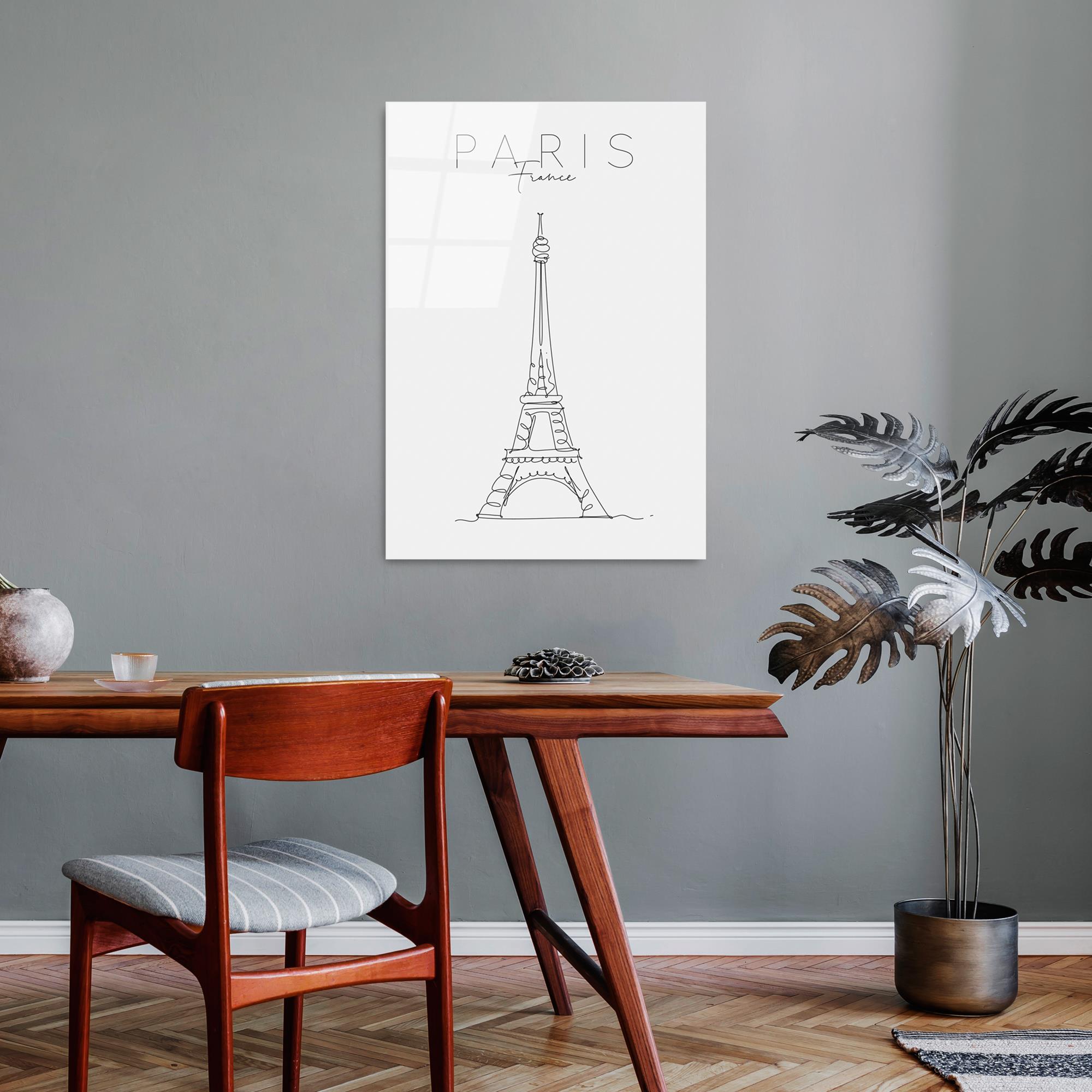 UV-257 Baskılı Cam Dikdörtgen Duvar Tablosu | ByLamp