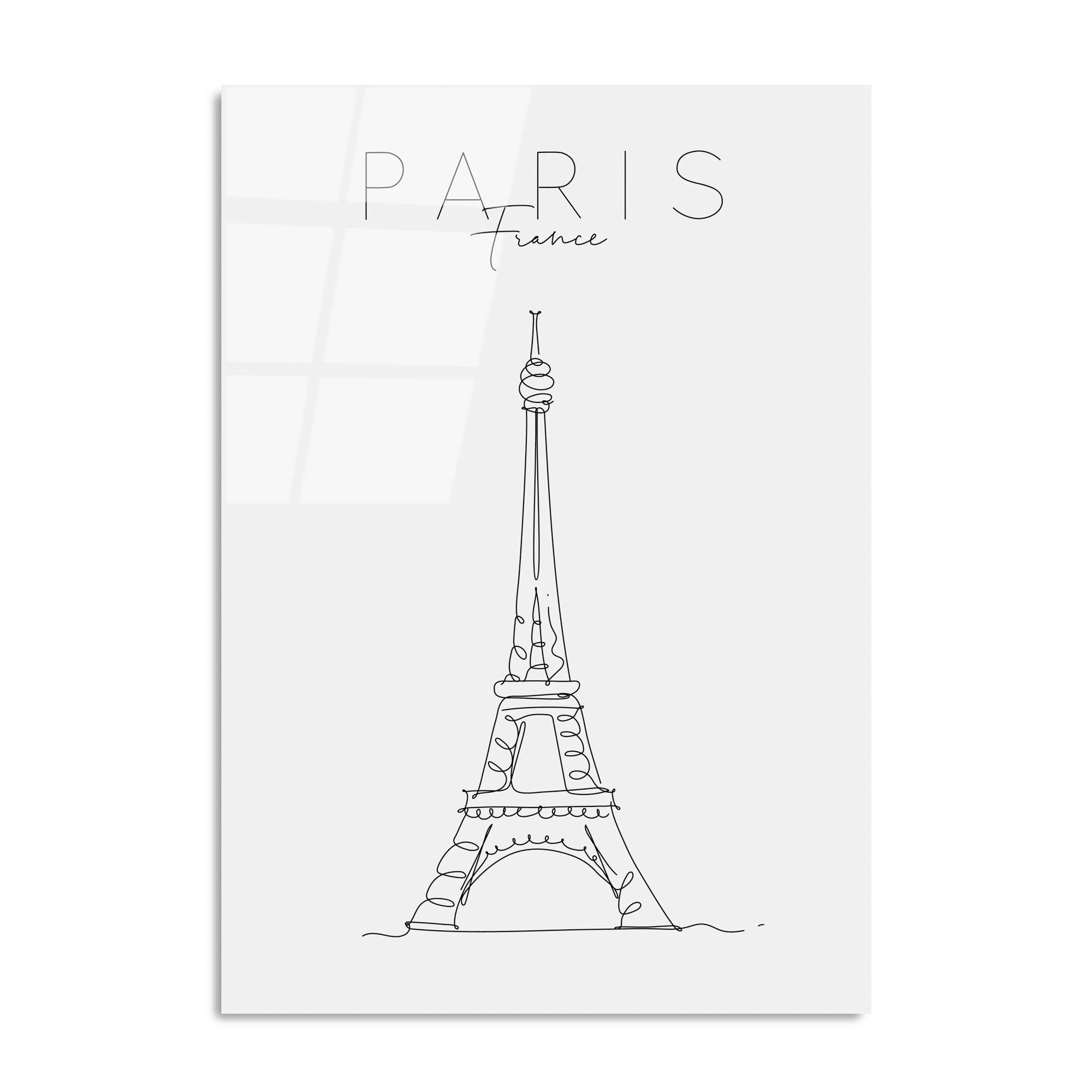 UV-257 Baskılı Cam Dikdörtgen Duvar Tablosu | ByLamp