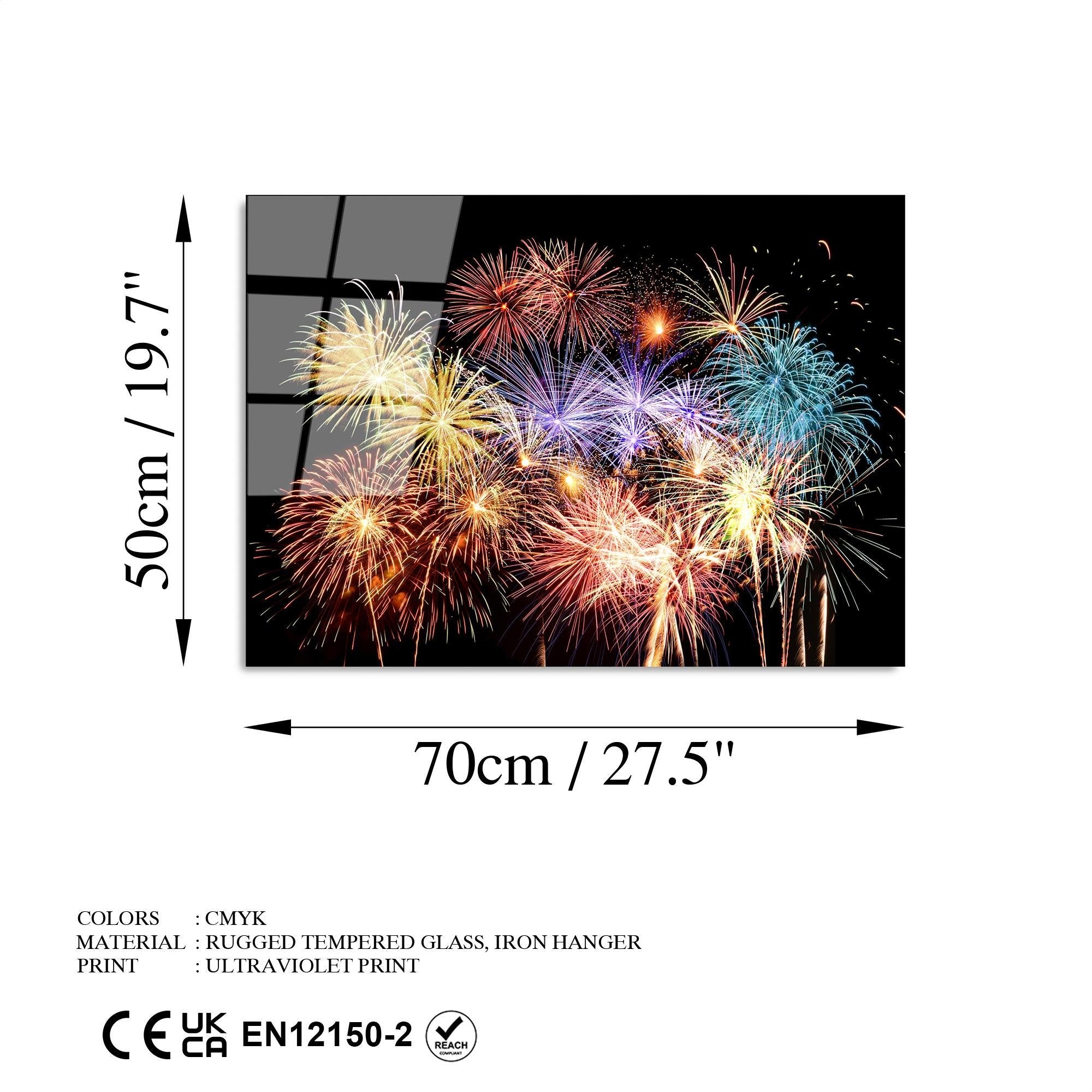 UV-264 Baskılı Cam Dikdörtgen Duvar Tablosu | ByLamp