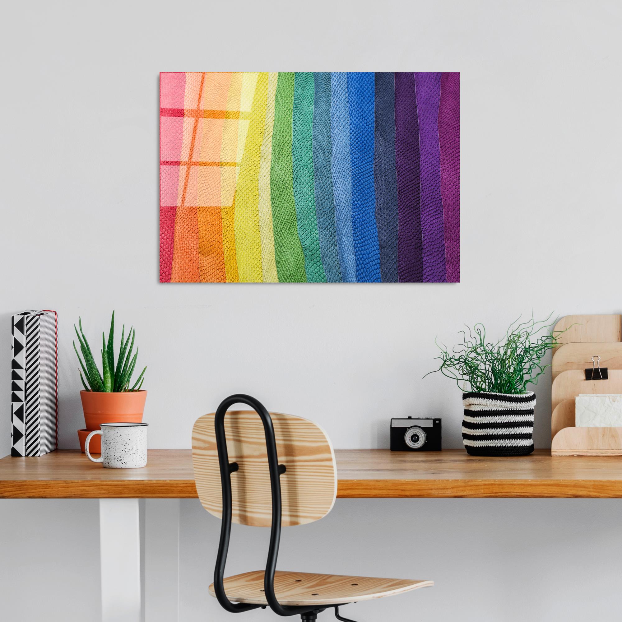 UV-268 Baskılı Cam Dikdörtgen Duvar Tablosu | ByLamp